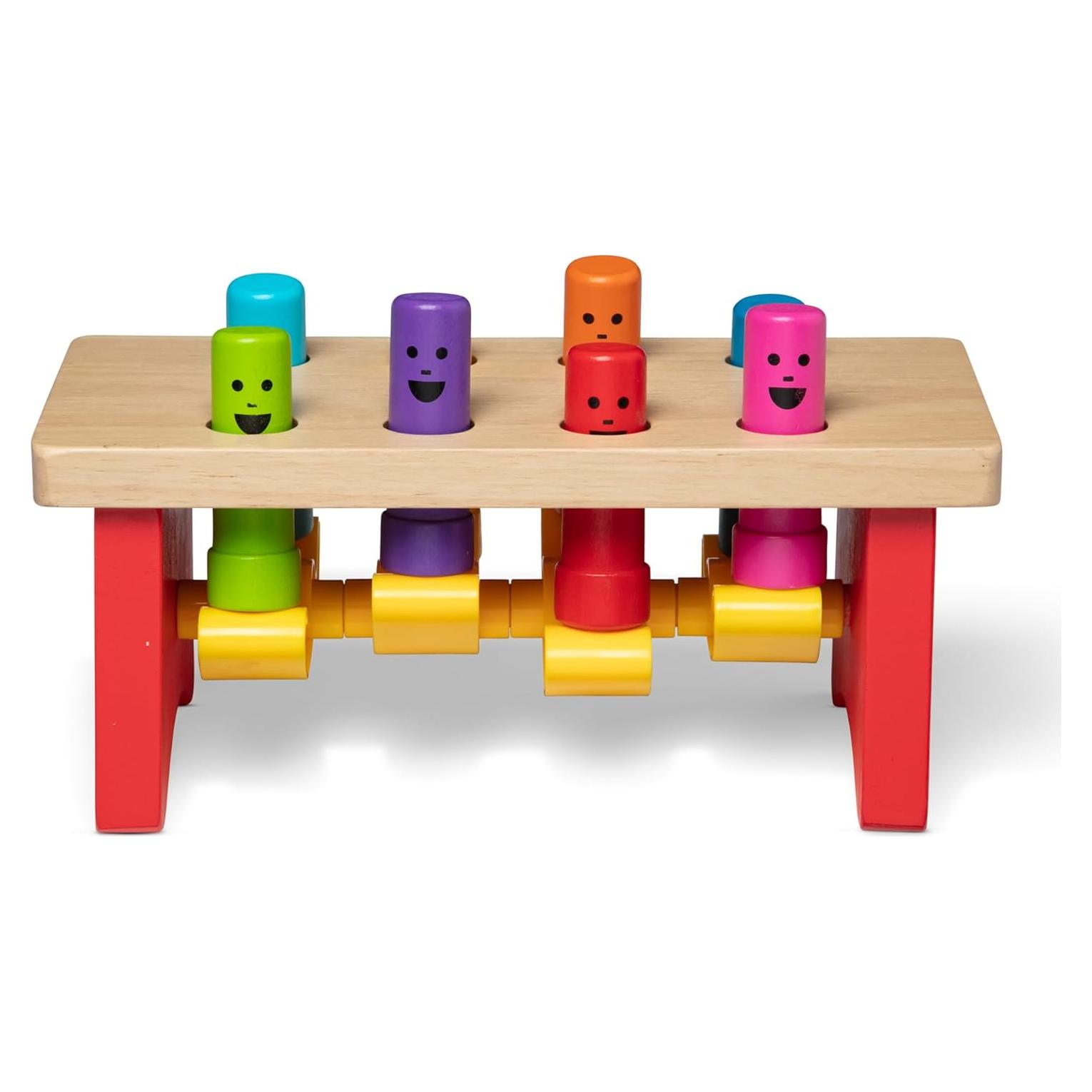 Banco de Golpes Deluxe Melissa & Doug Juguete de Madera