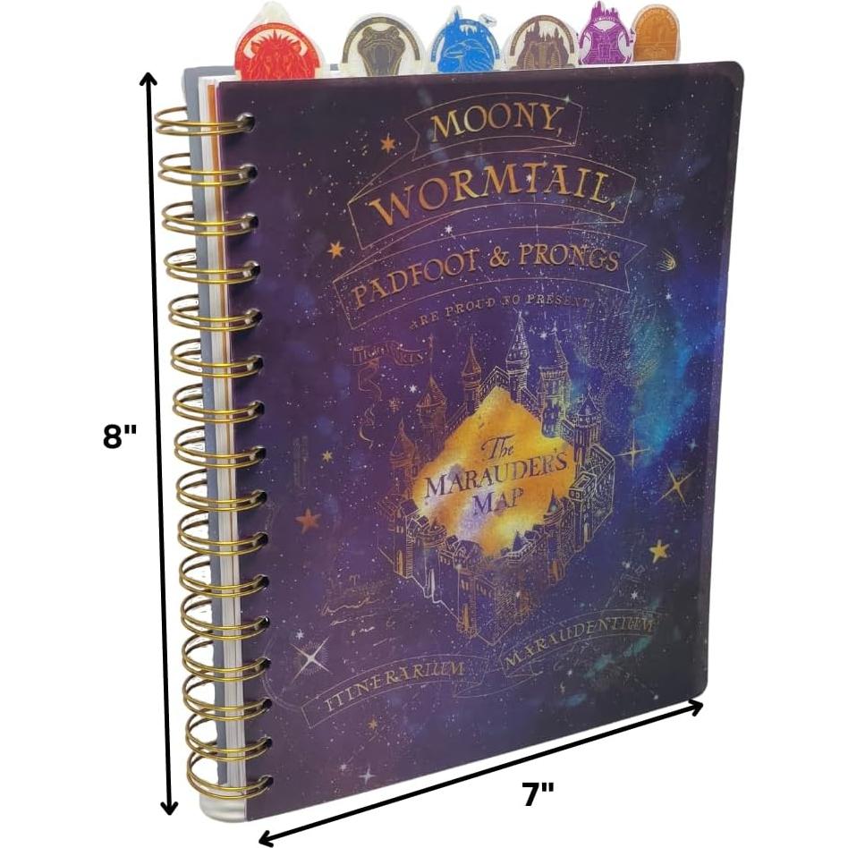 Diario Harry Potter Mapa del Merodeador 144 Páginas Rayadas
