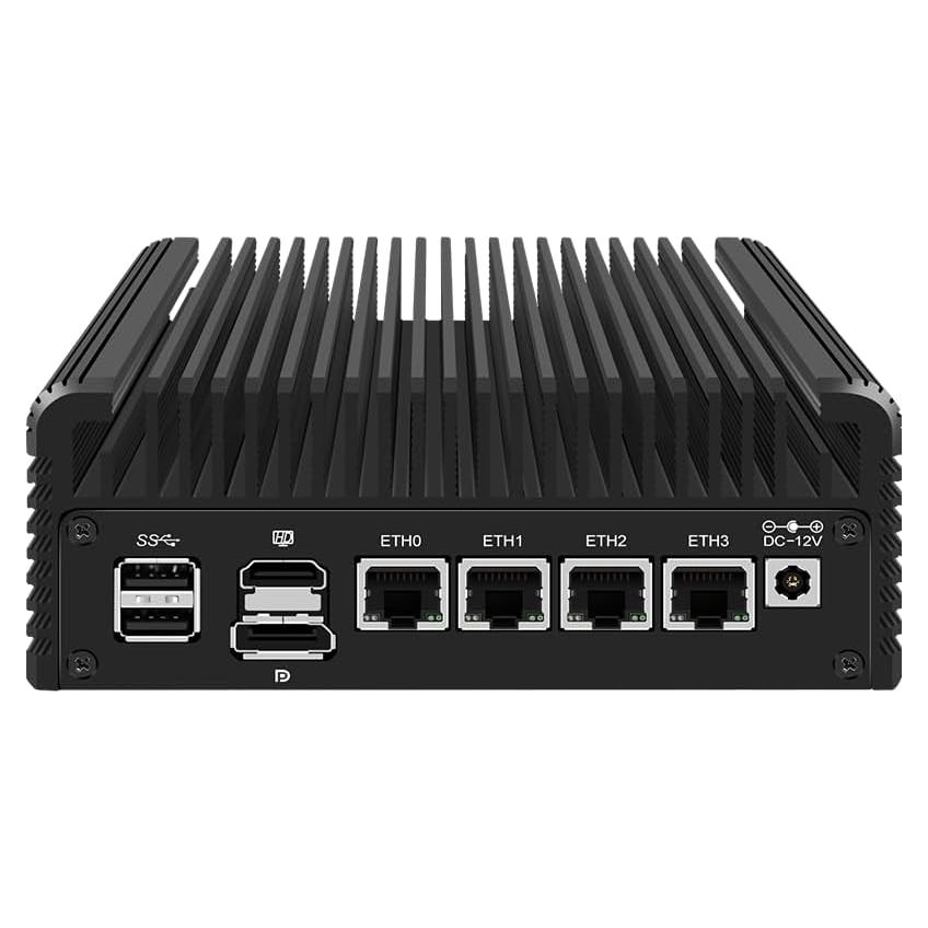 Mini PC CWWK N100 Firewall, 4x2.5GbE, DDR5, HDMI 4K