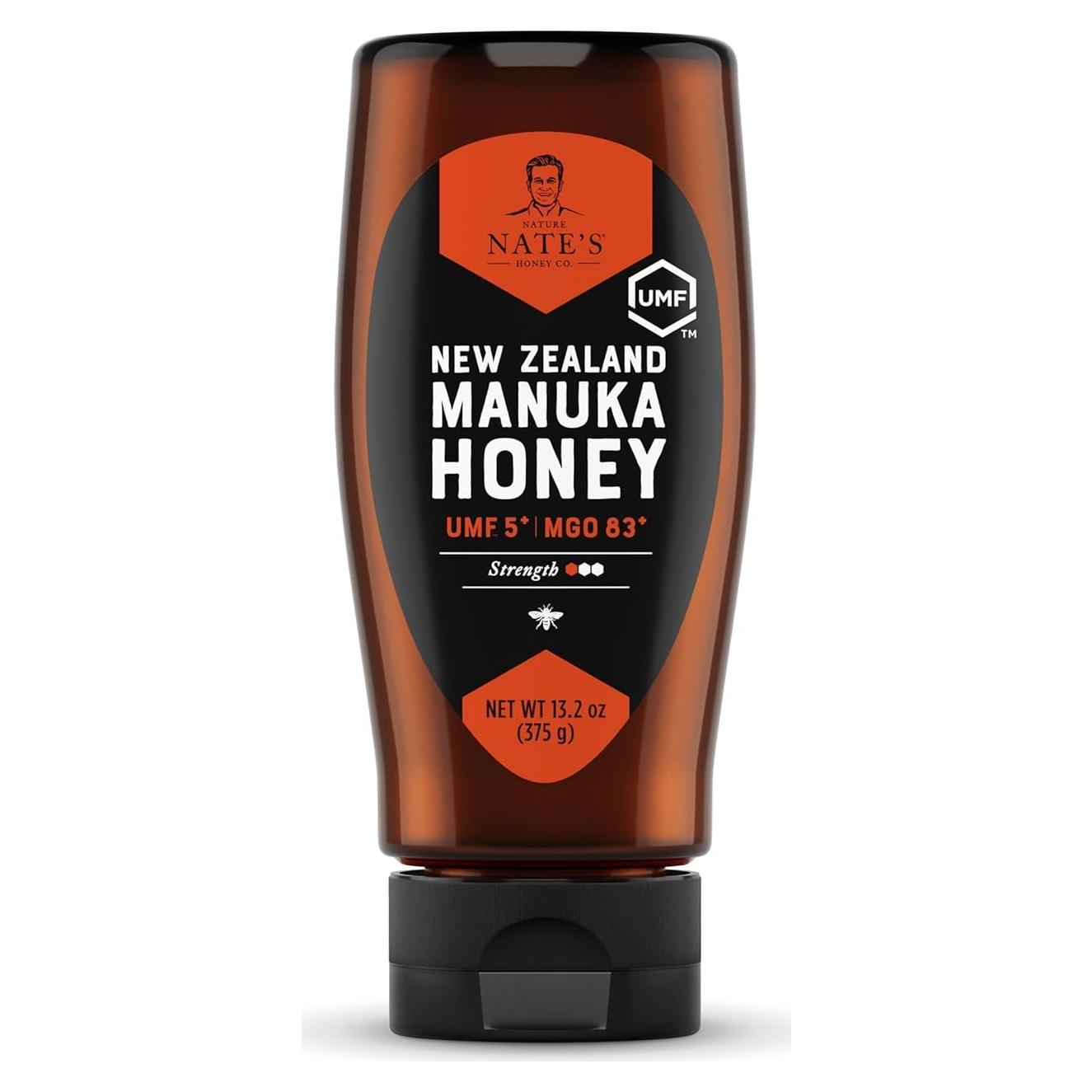Miel Cruda Manuka Nate MGO 83+ UMF 5+ 373 g Squeeze