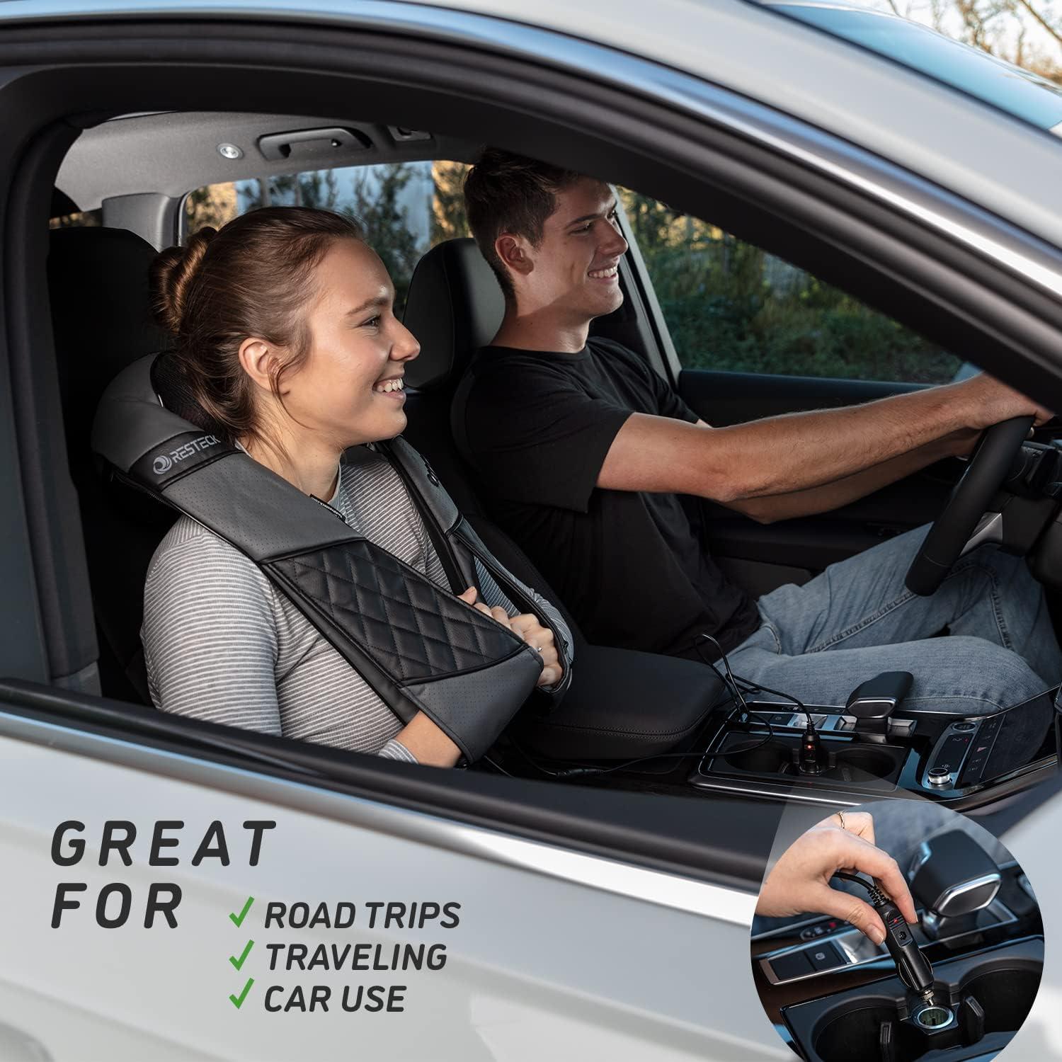 Masajeador Shiatsu RESTECK 3D con Calor - Alivio Muscular