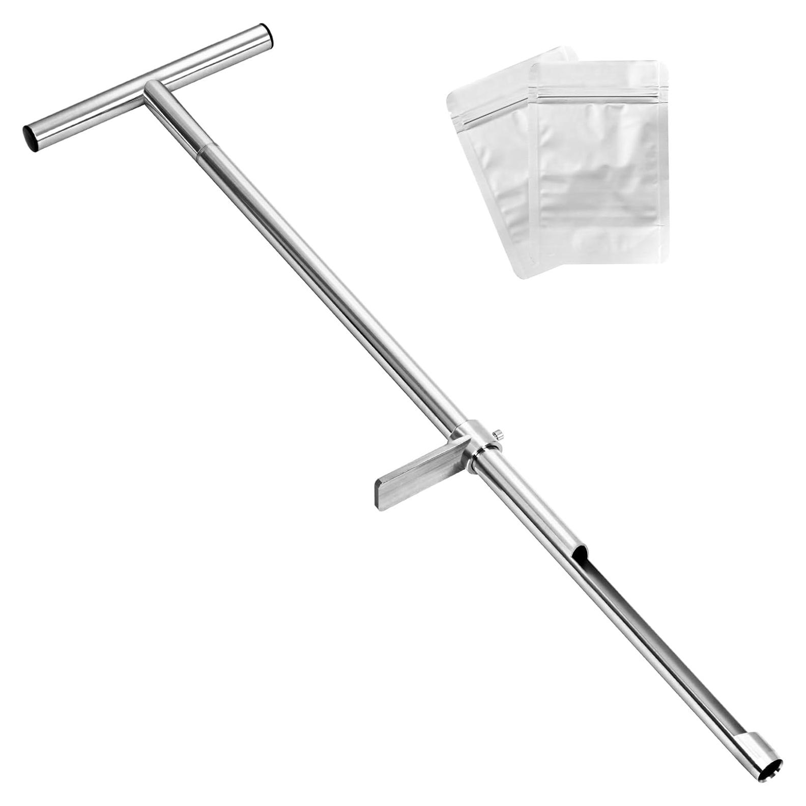 Sonda de Muestreo de Suelo TIRYIUOU 91.44 cm Acero Inoxidable