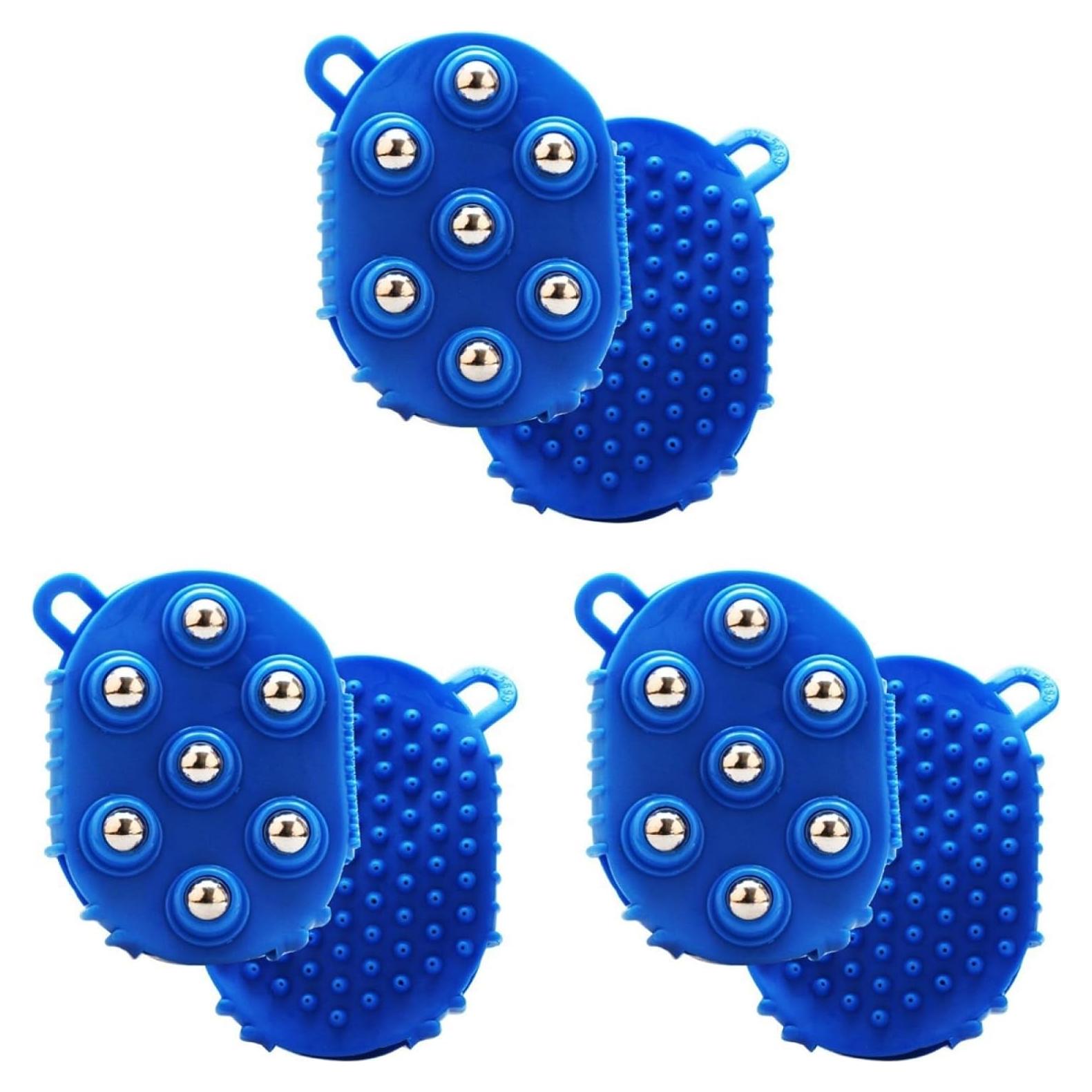 Masajeador GLEAVI 3 en 1 Guante y Cepillo Exfoliante