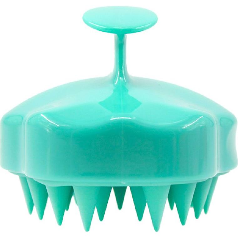 Cepillo Masajeador Cuero Cabelludo MAXSOFT Verde Claro