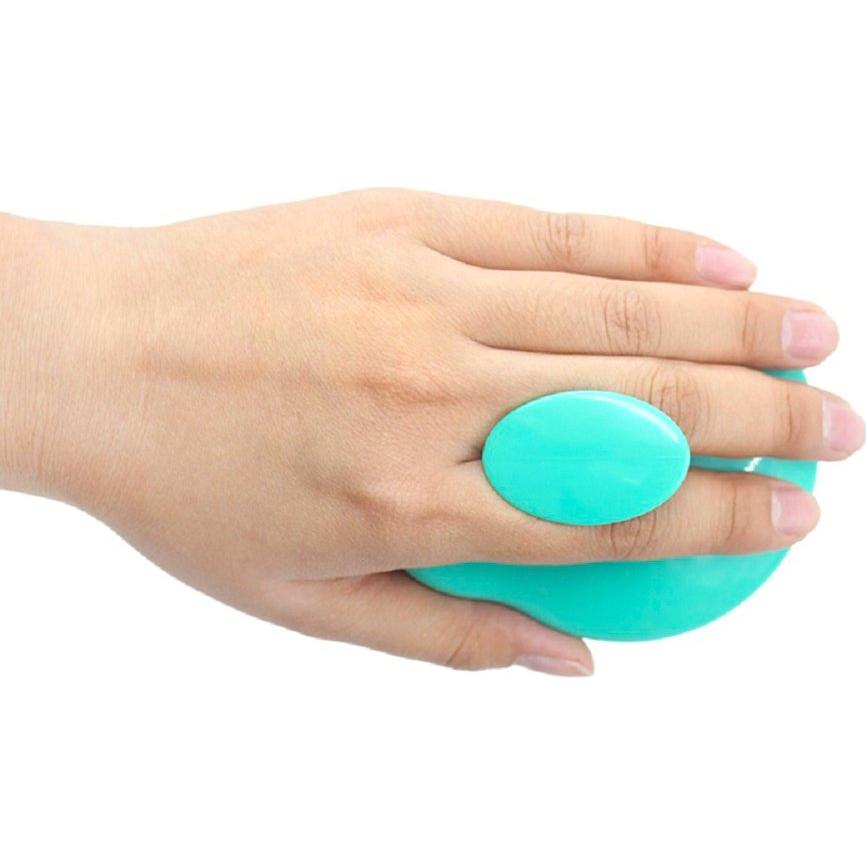 Cepillo Masajeador Cuero Cabelludo MAXSOFT Verde Claro