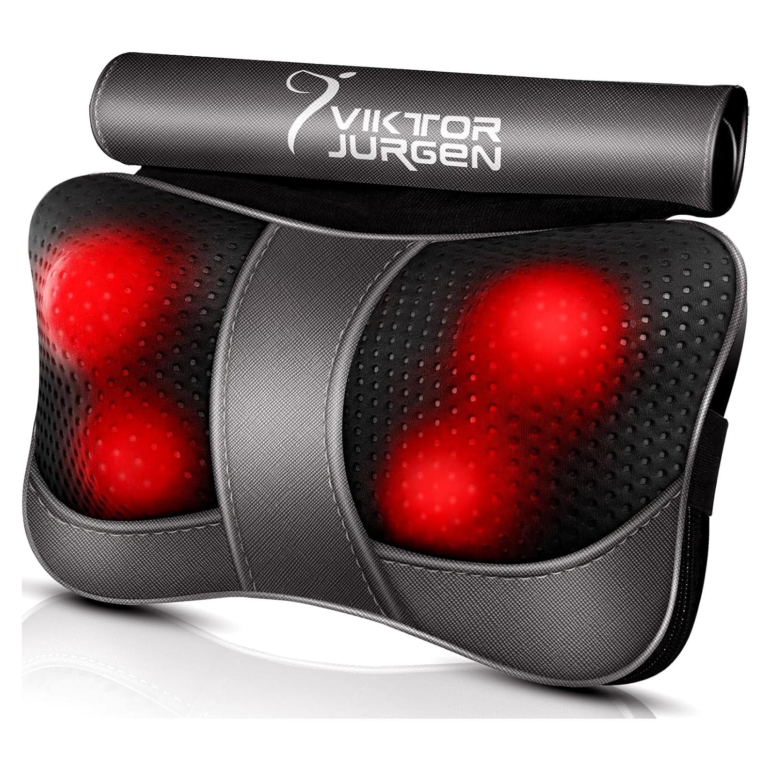 Masajeador de Espalda VIKTOR JURGEN Shiatsu con Calor