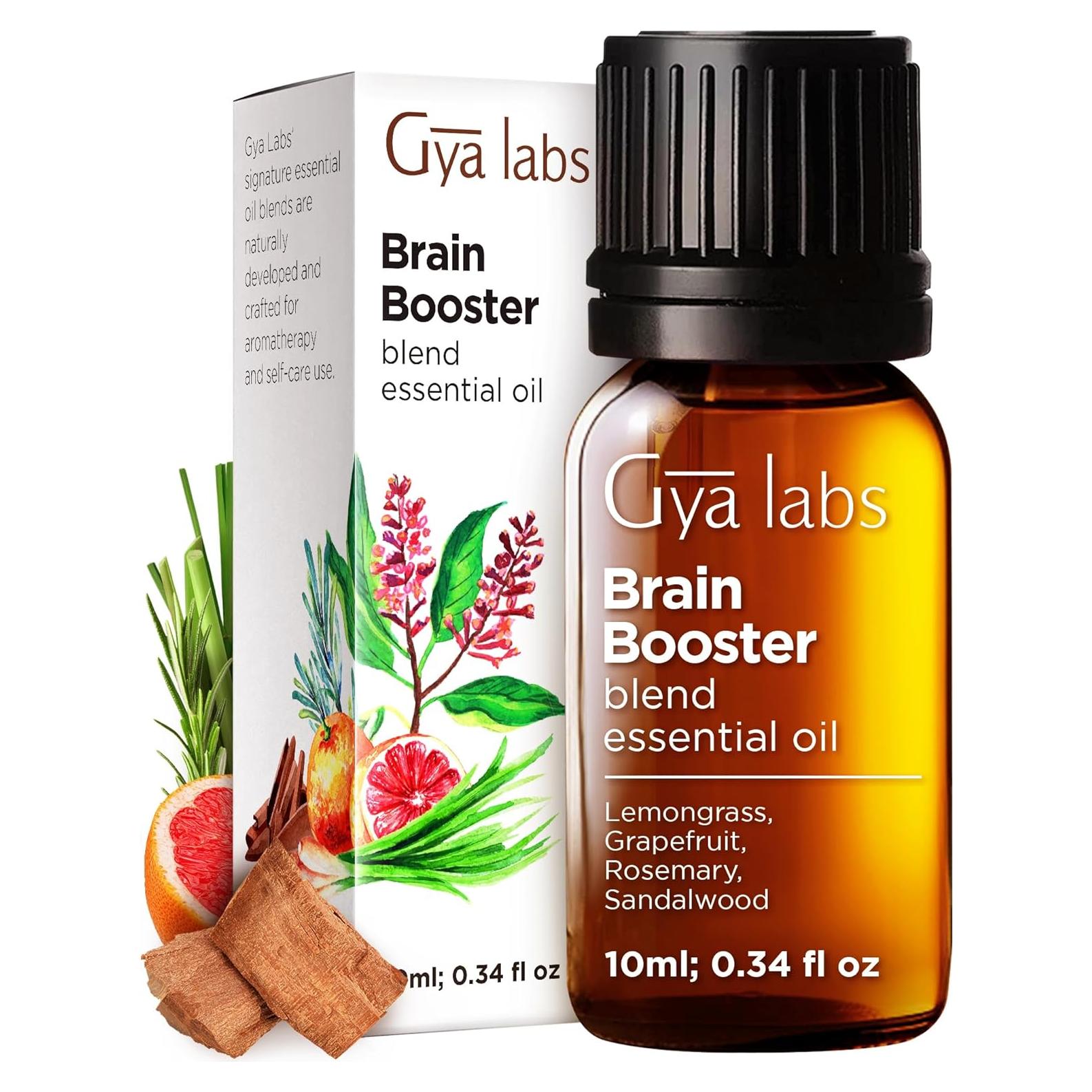 Aceite Esencial Gya Labs Brain Booster 10 ml - Aromaterapia