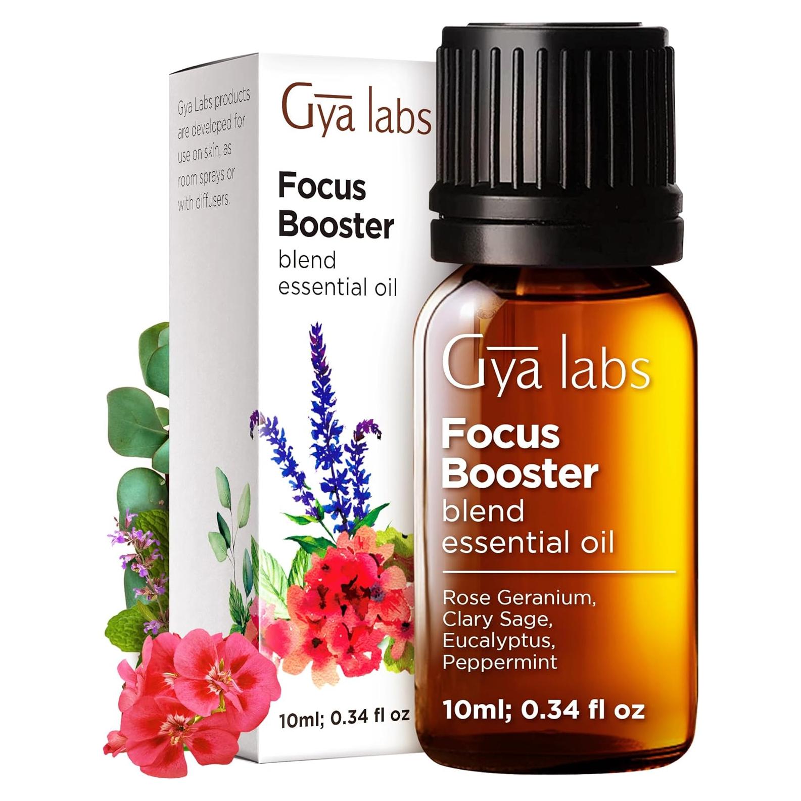 Aceite Esencial para Enfoque Gya Labs 10 ml - Aromaterapia