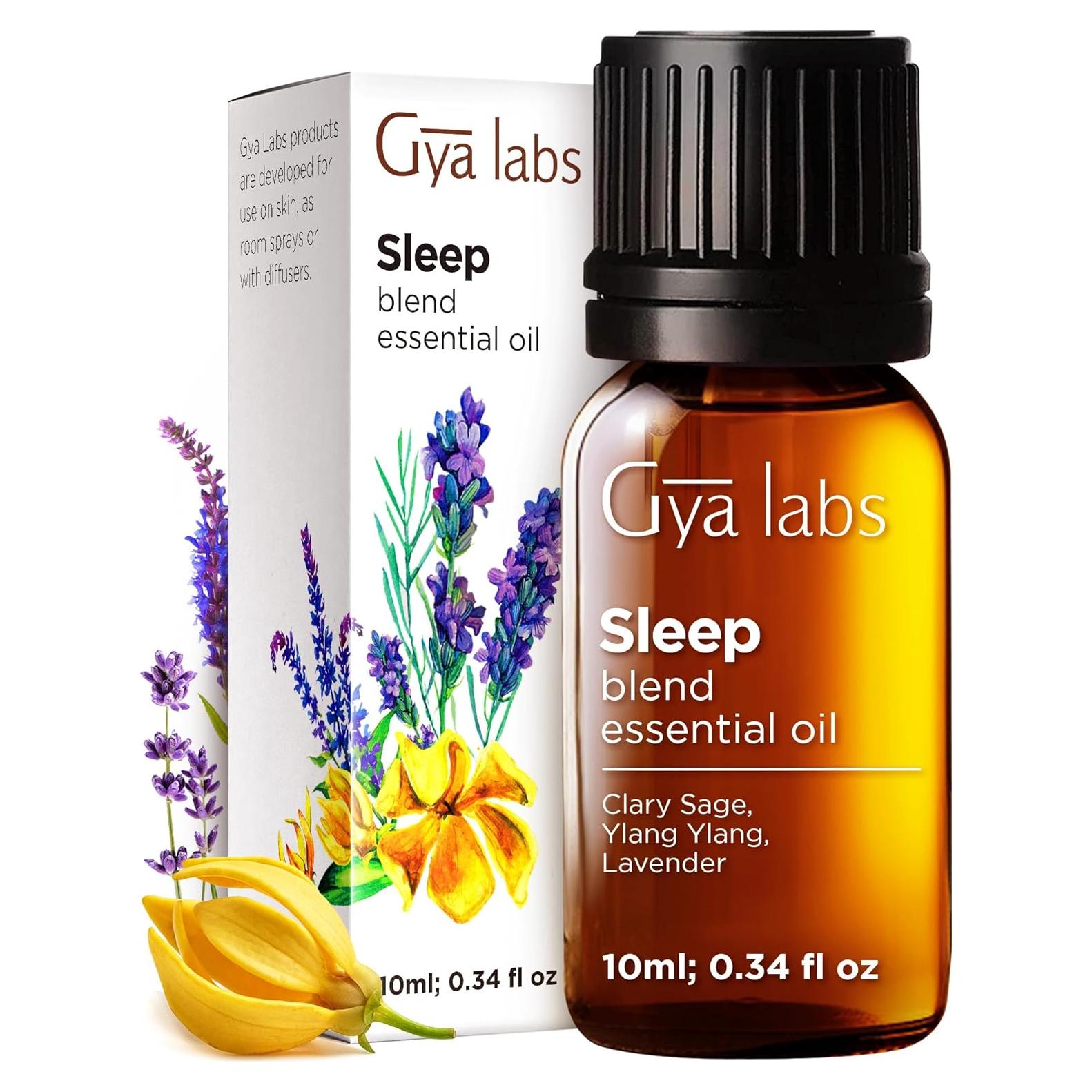Mezcla de Aceite Esencial para Dormir Gya Labs 10 ml - Relajante