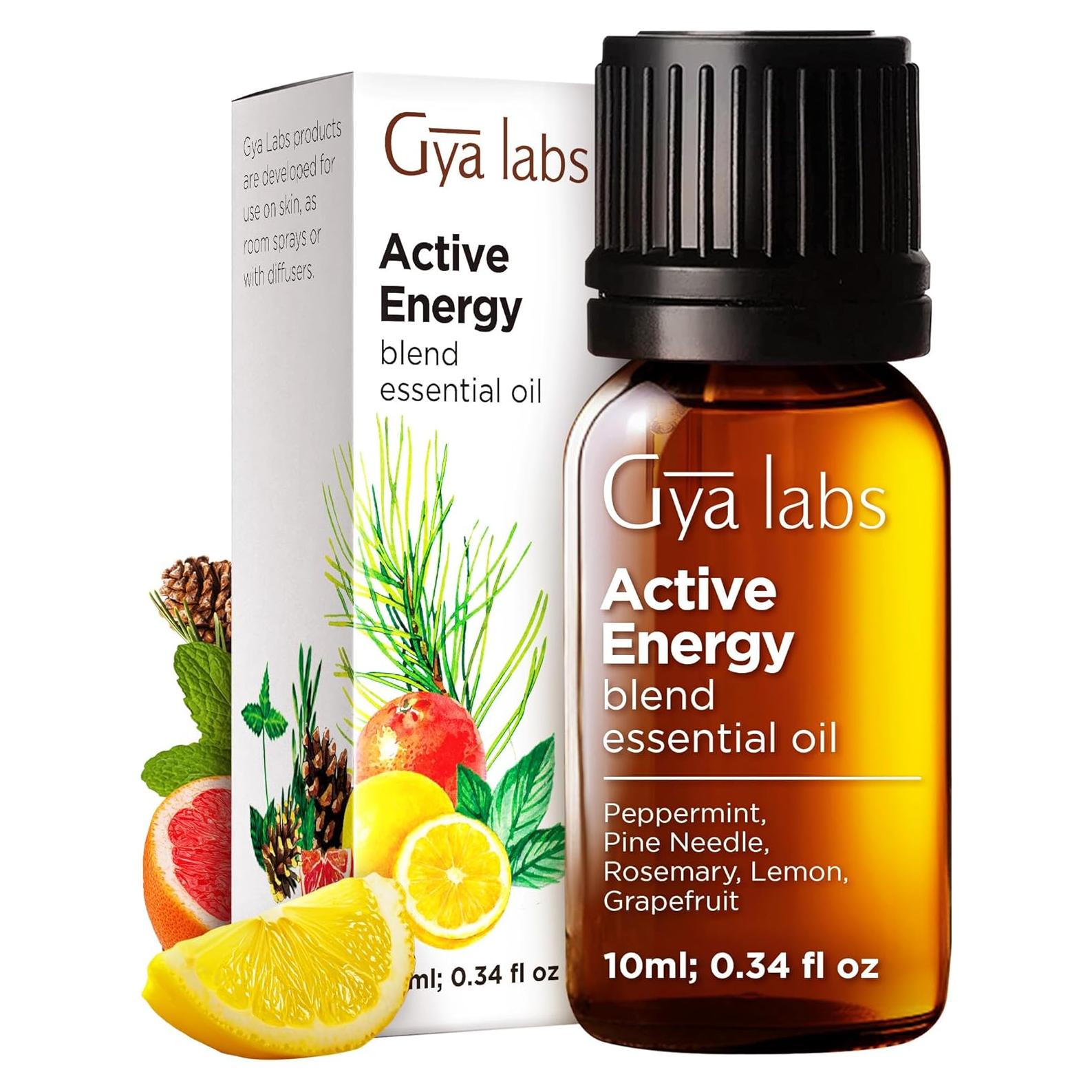 Aceite Esencial Energía Activa Gya Labs 10 ml - Aromaterapia