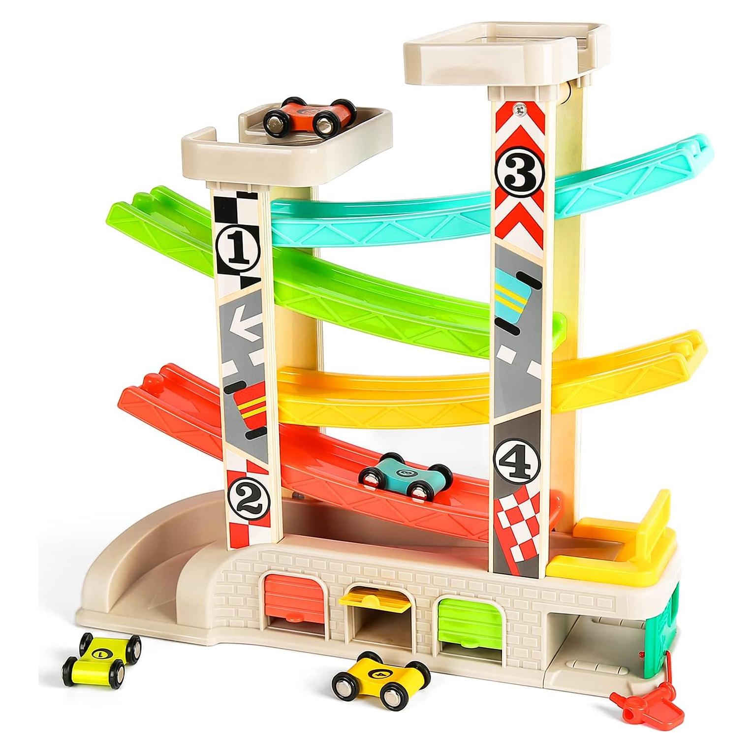 Juguete de Rampa de Coche TOP BRIGHT para Niños 2-4 Años