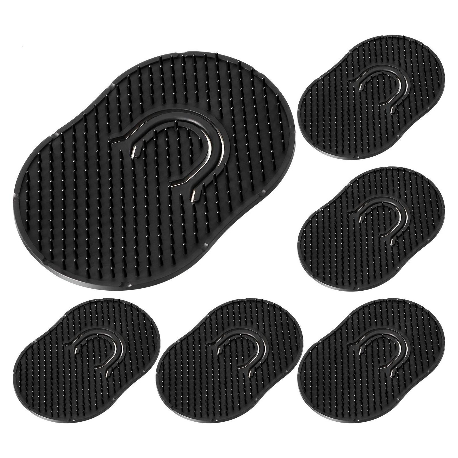 6 Peines Portátiles Boao de Palma para Champú y Masaje