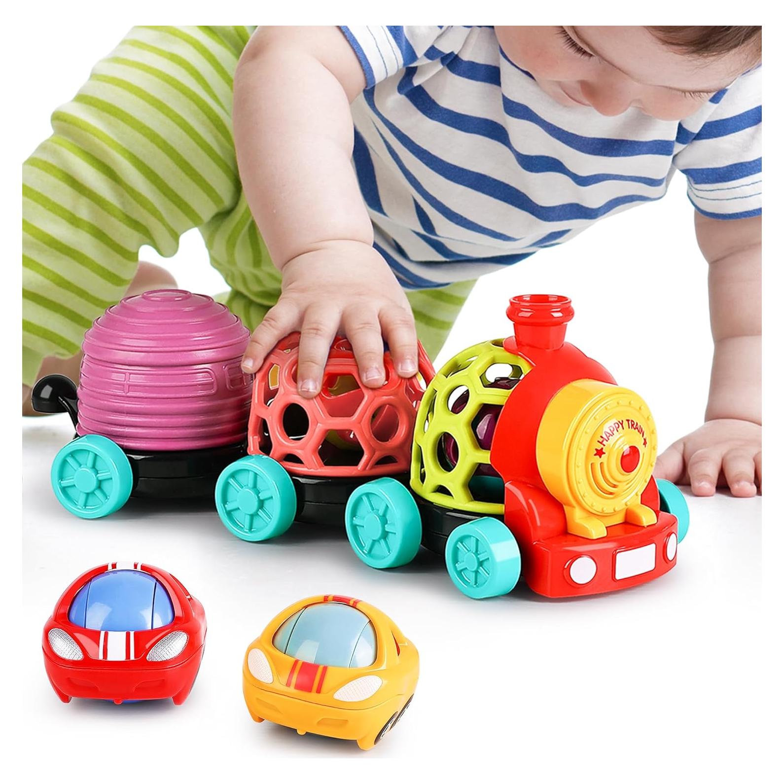 Tren Juguete iPlay, iLearn para Bebés 6-12 Meses