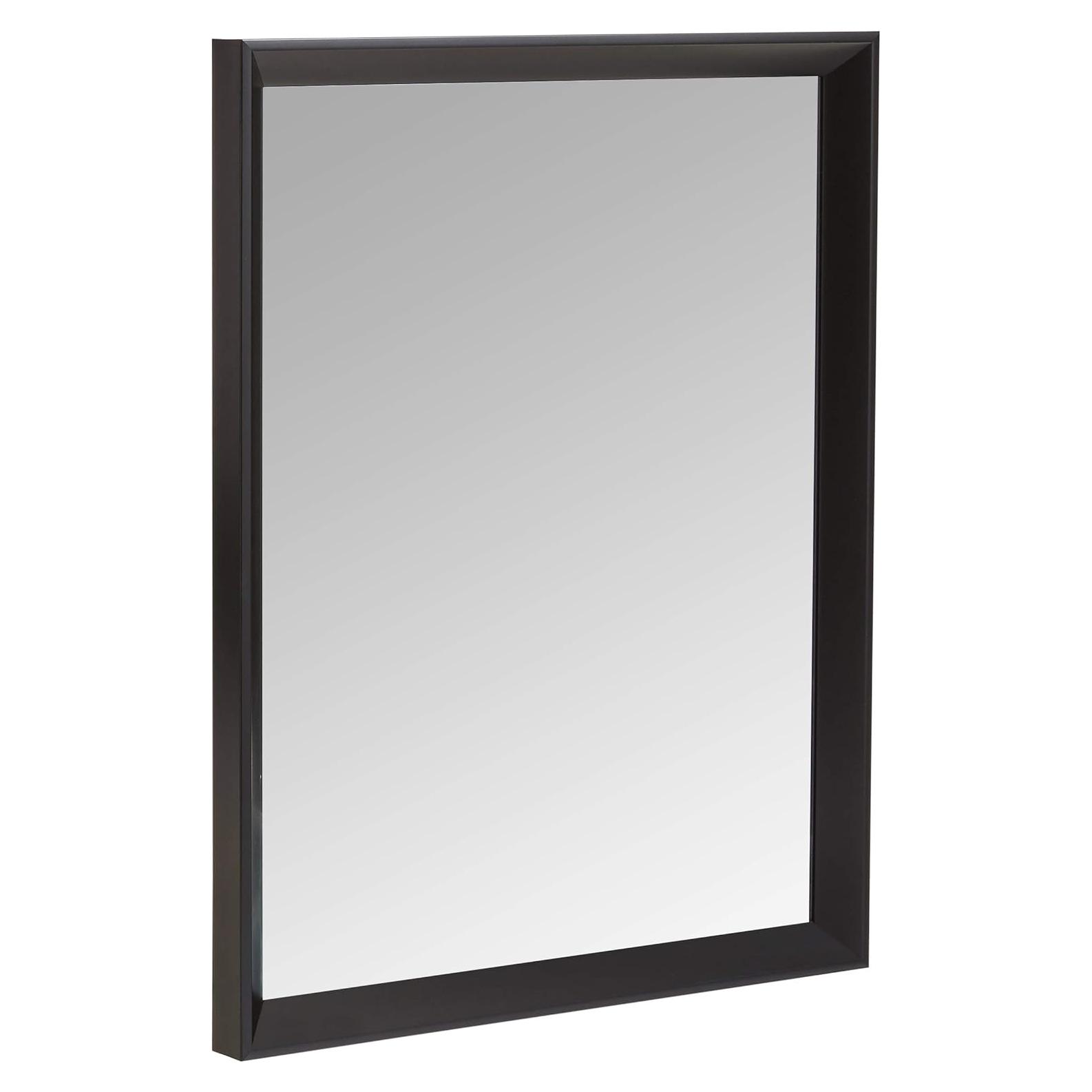 Espejo de Pared Rectangular Amazon Basics 50.8x40.6cm Negro