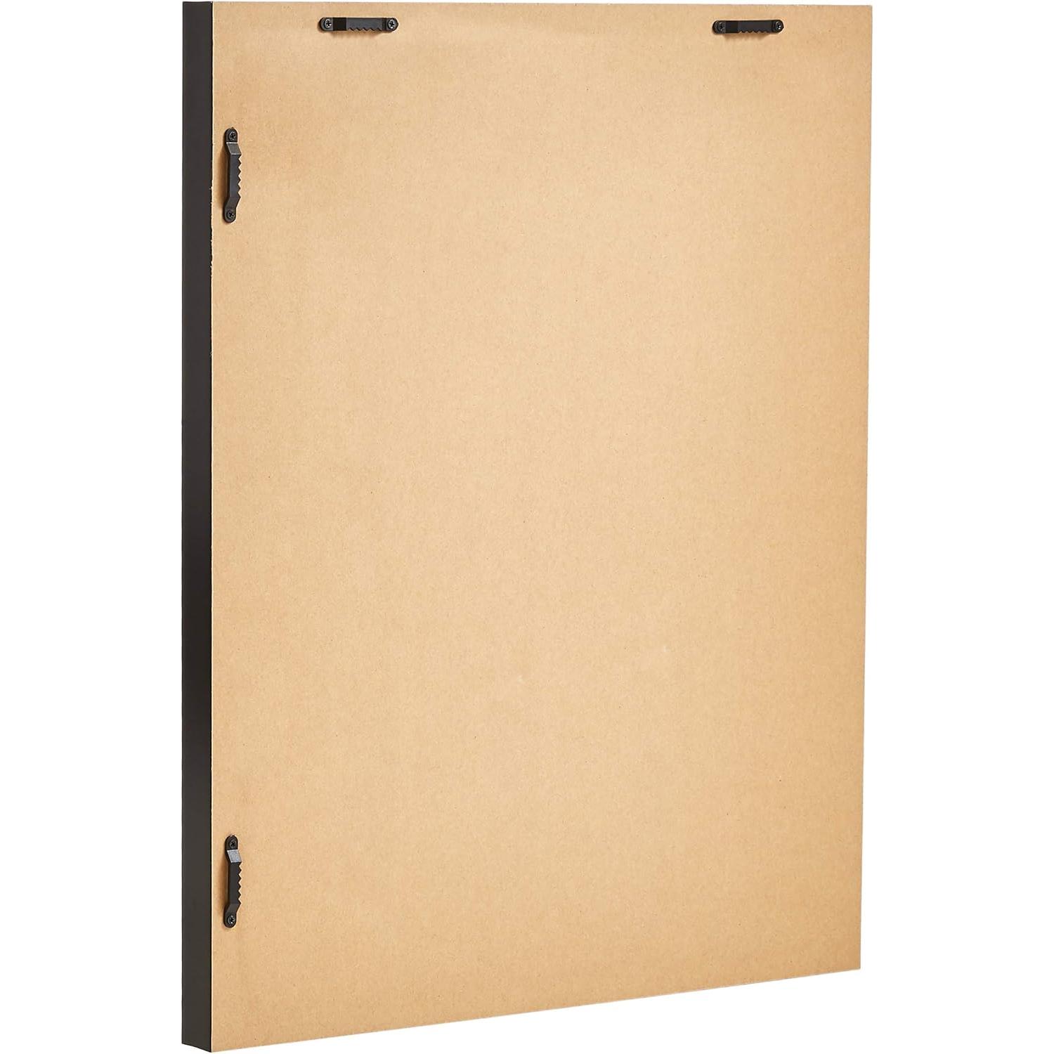 Espejo de Pared Rectangular Amazon Basics 50.8x40.6cm Negro