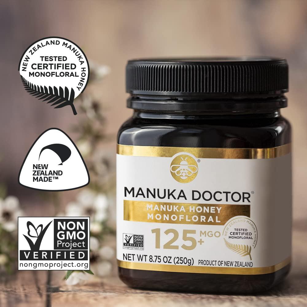Miel de Manuka Monofloral Manuka Doctor MGO 125+ 247.5g