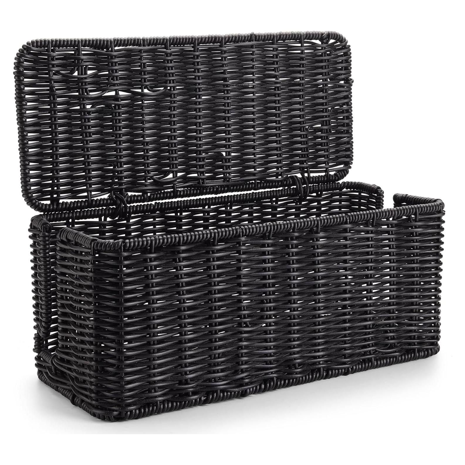 Caja Organizadora de Cables ZhiYo Negra 31.8x13.2x14 cm