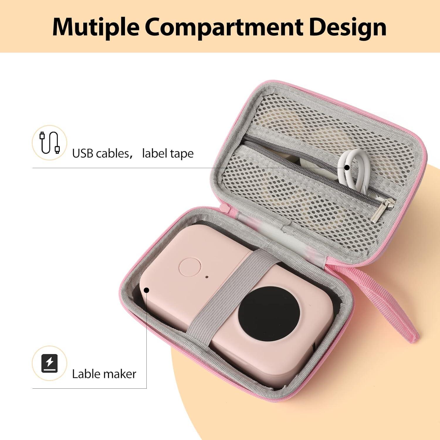 Funda Dura TUGUAI para Etiquetadora D30 D110 D11 Rosa