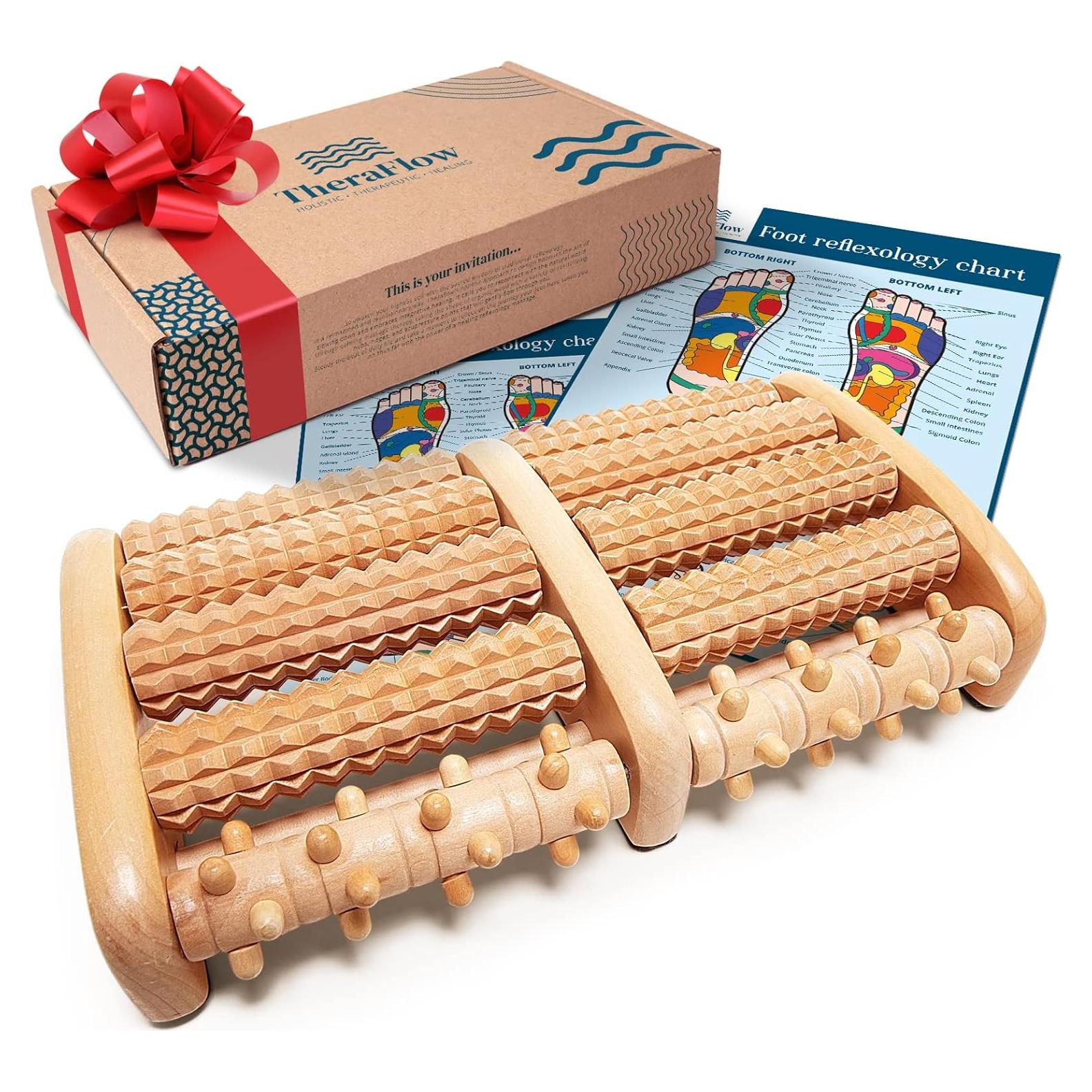 Rodillo de pies Theraflow para alivio de fascitis plantar