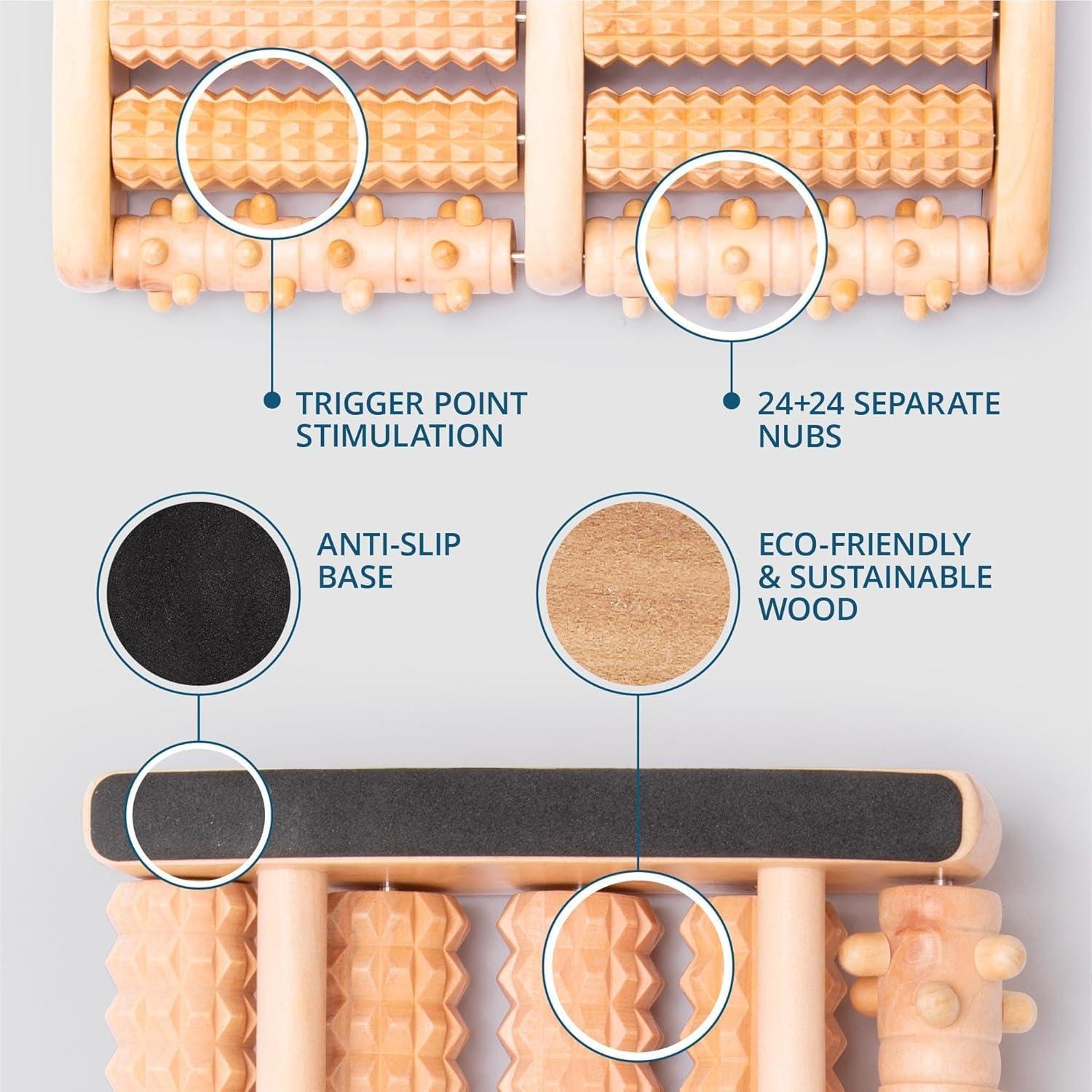Rodillo de pies Theraflow para alivio de fascitis plantar