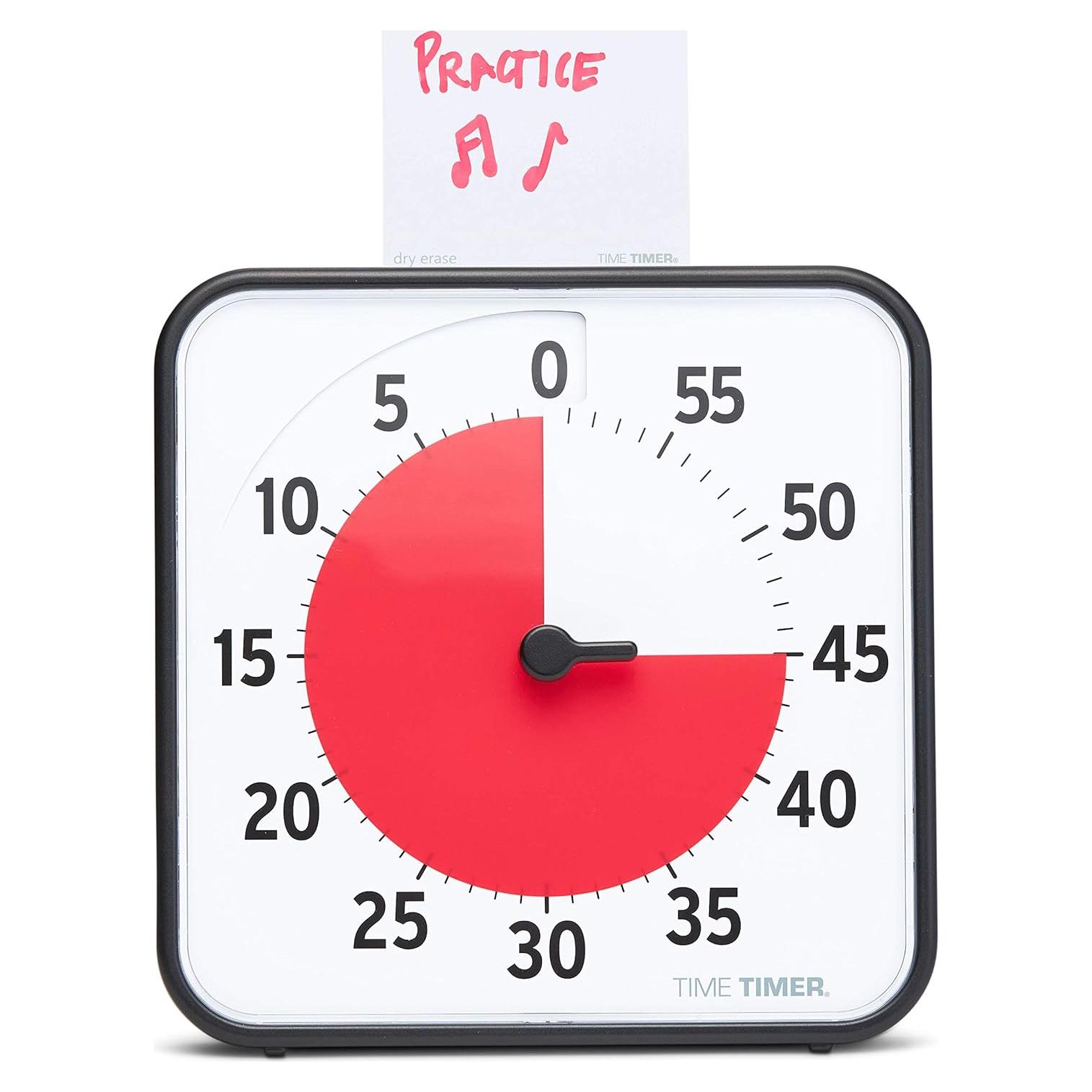 Temporizador Visual Time Timer 8" - Reloj de Cuenta Regresiva 60 Minutos