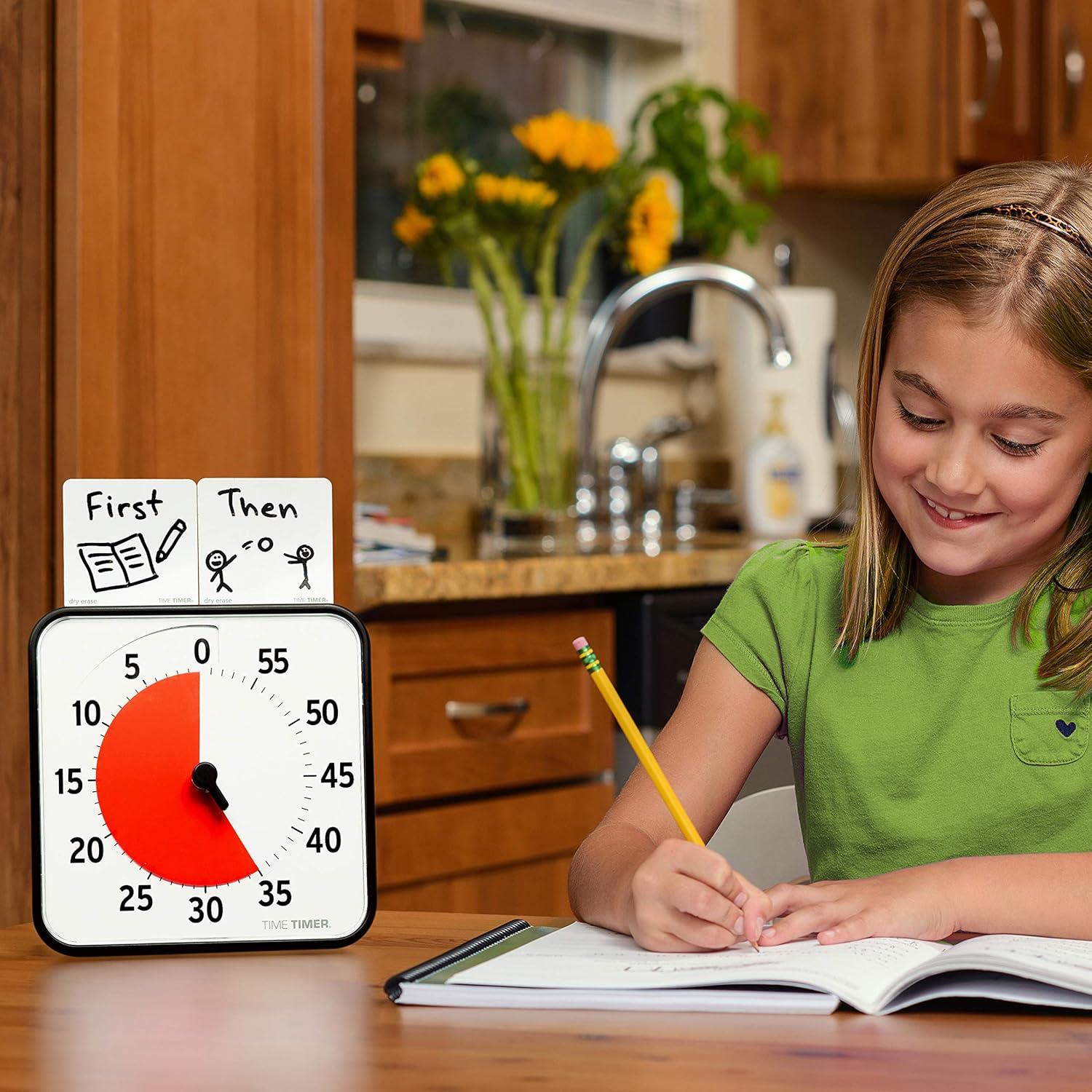 Temporizador Visual Time Timer 8" - Reloj de Cuenta Regresiva 60 Minutos