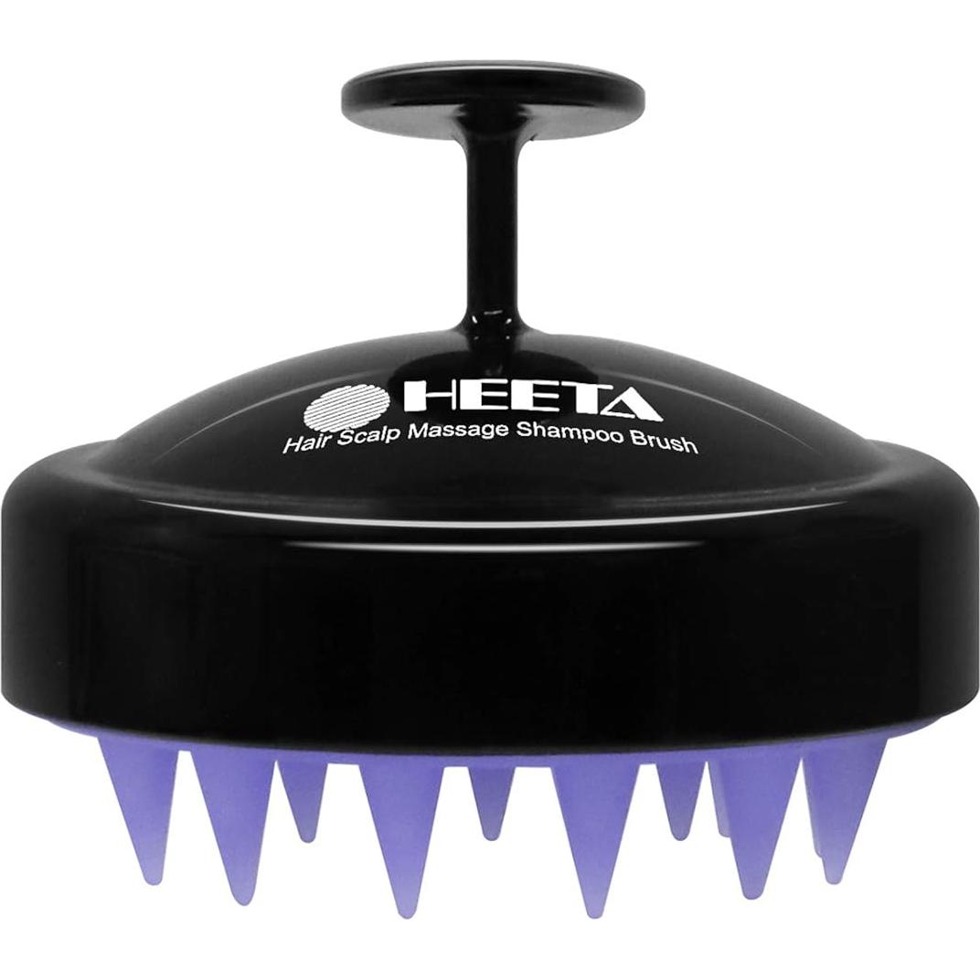 Masajeador de Cuero Cabelludo HEETA HP004DV Negro Suave