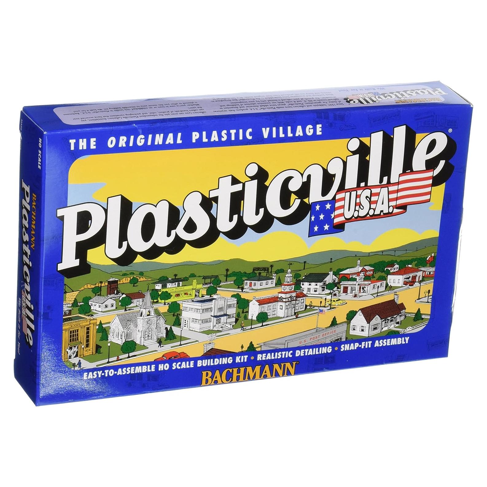 Kit Edificio Bachmann Plasticville Estación Servicio Escala HO