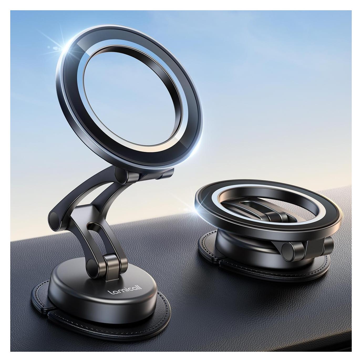 Soporte para Coche Lamicall MagSafe Todo Metal Ajustable