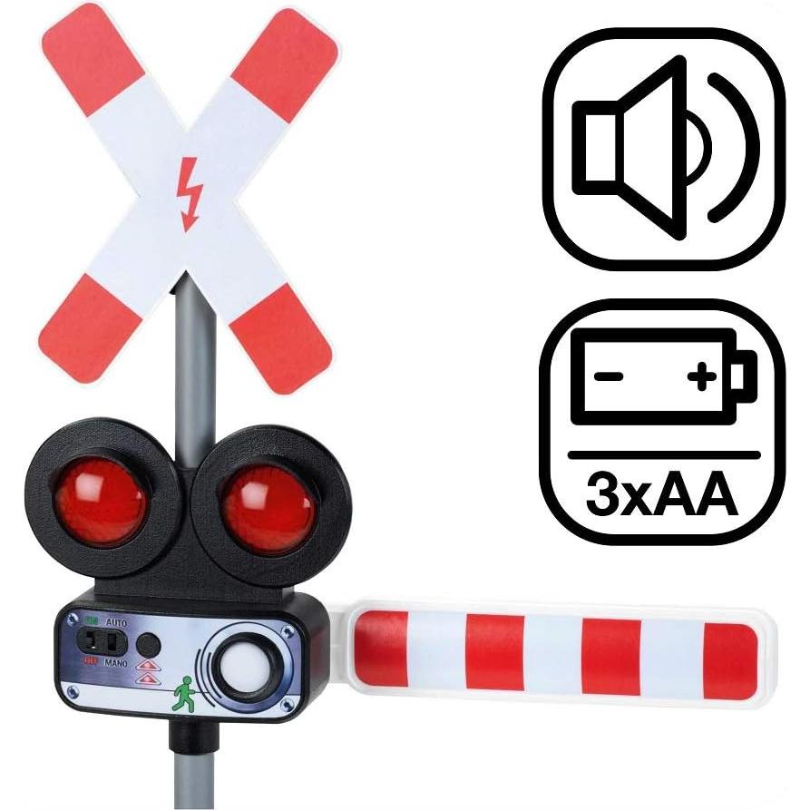 Cruce de tren Theo Klein 2961 con luz y sonido