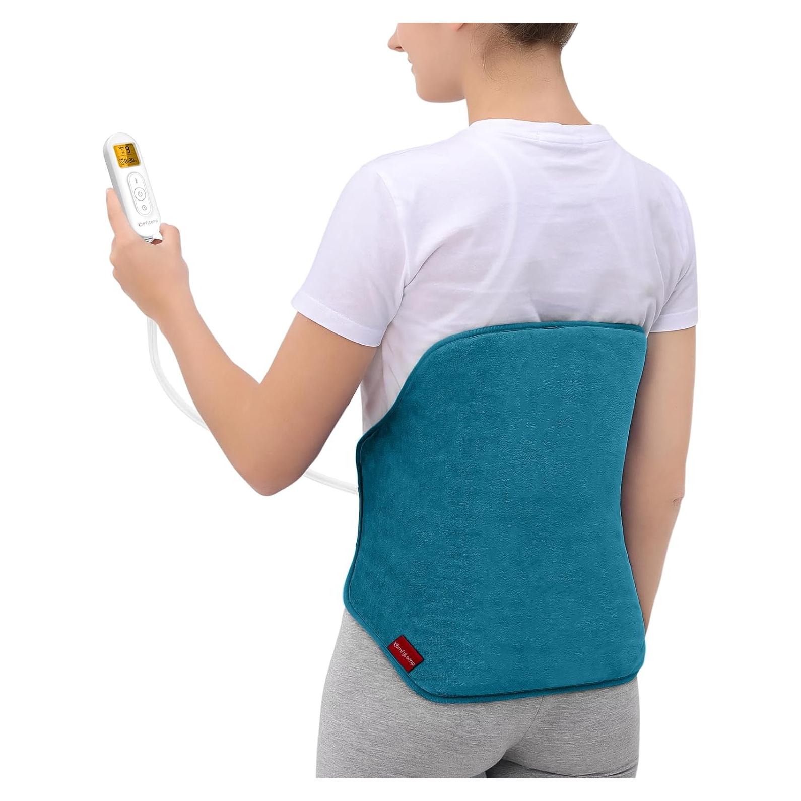 Almohadilla Térmica Eléctrica XL Comfytemp 38x61cm Azul