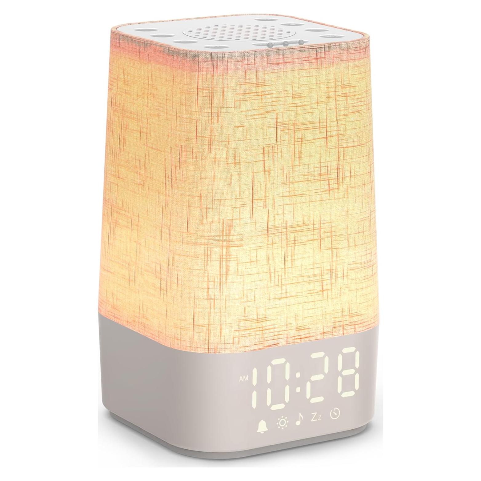 Reloj Despertador con Luz de Amanecer APUZOM SM-02, 30 Sonidos