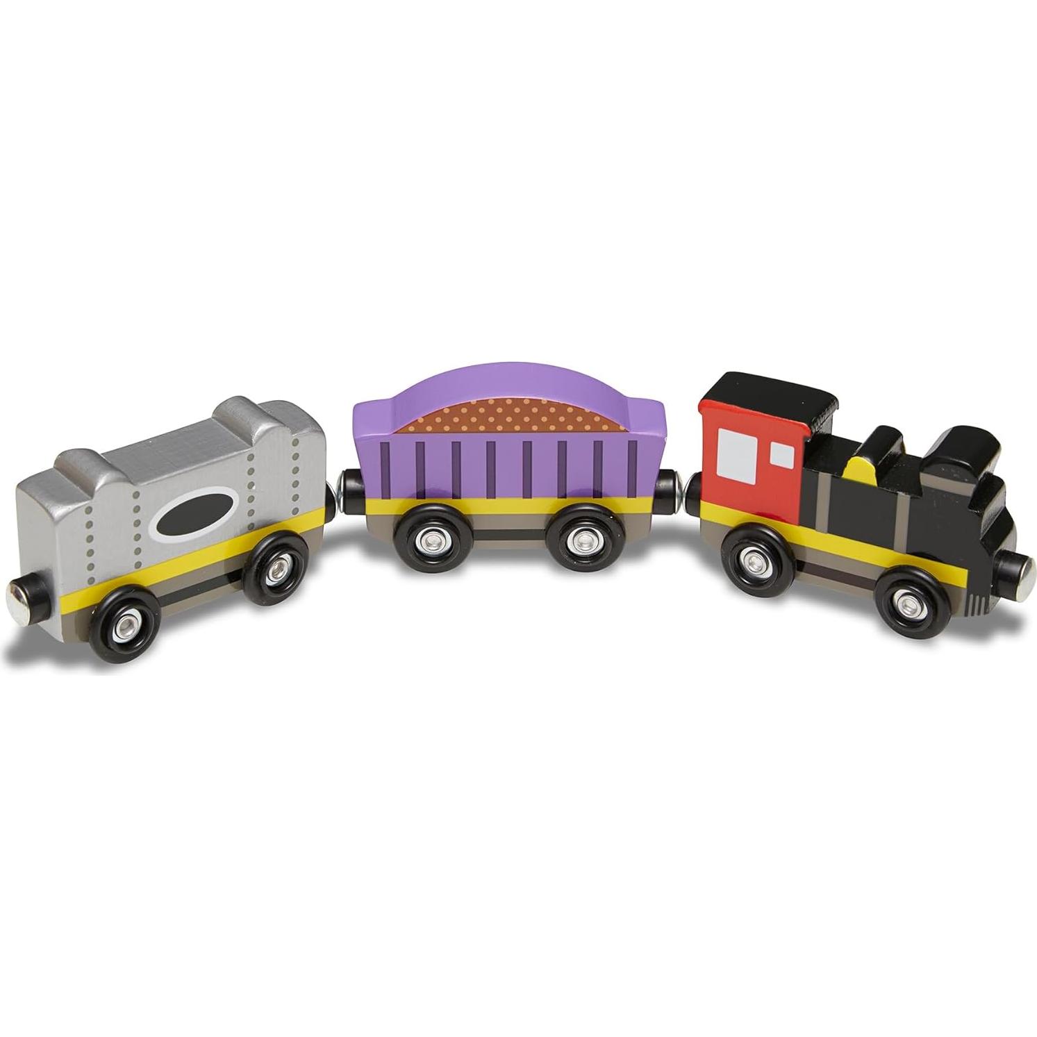 Tren Magnético de Madera Melissa & Doug - 8 Piezas