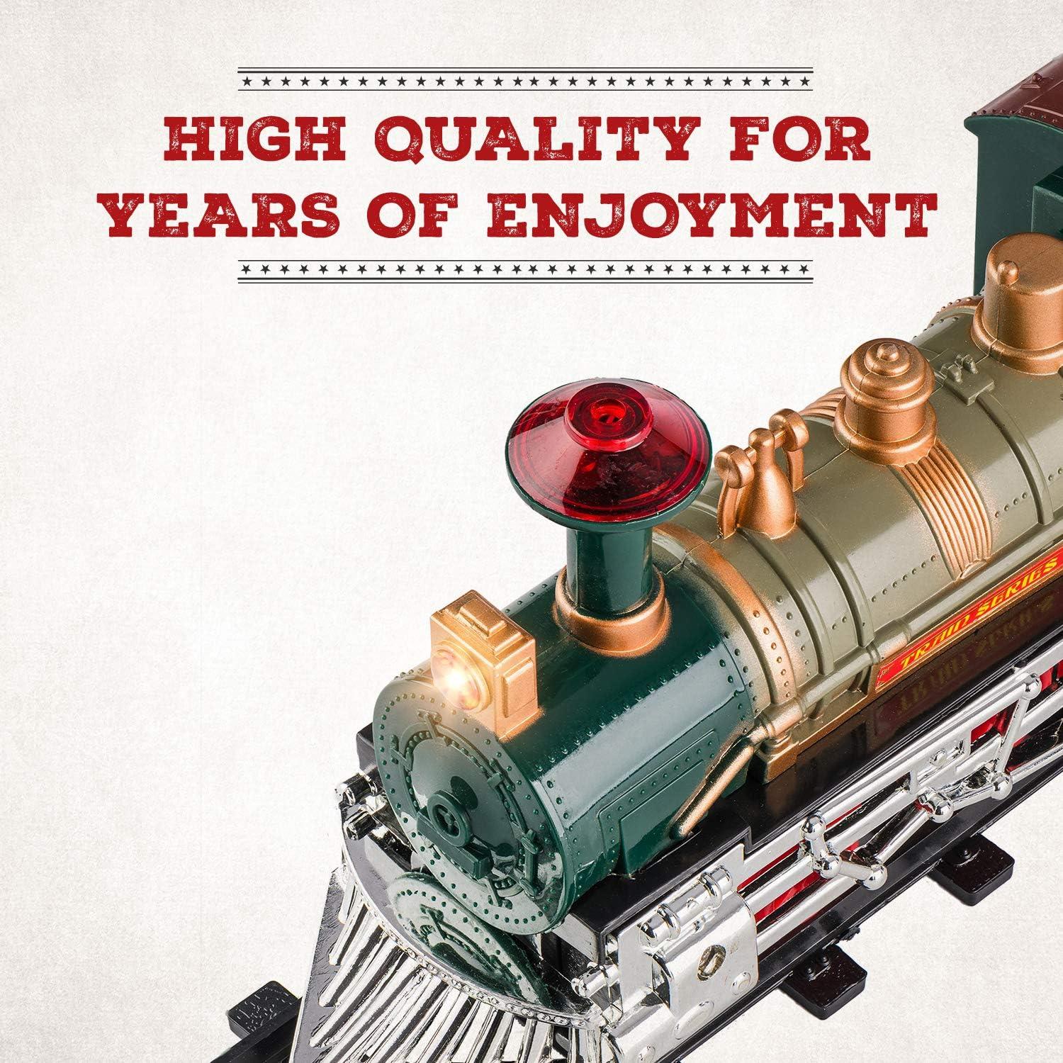 Juego de Tren Eléctrico Atlasonix 1901 con Luces y Sonidos