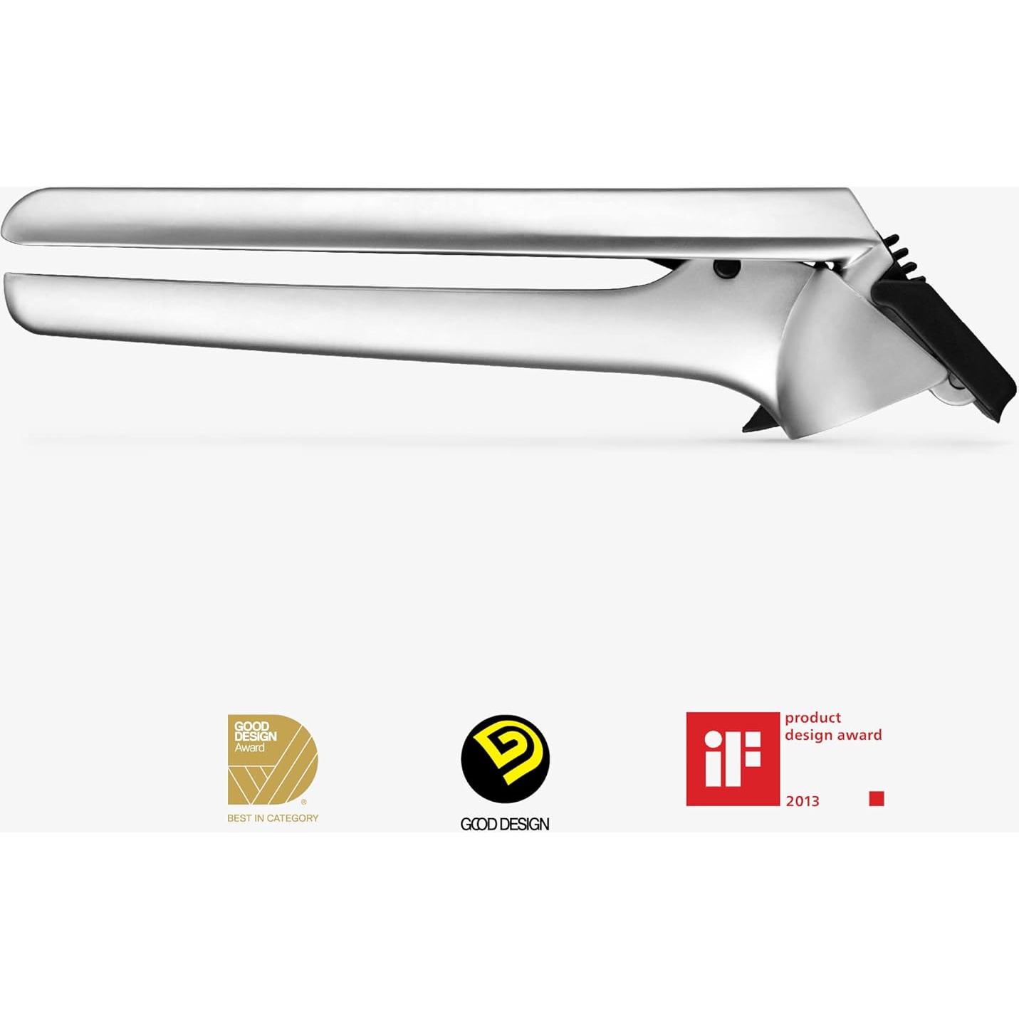 Prensa de Ajo Dreamfarm Garject 2-en-1 Zinc Negro