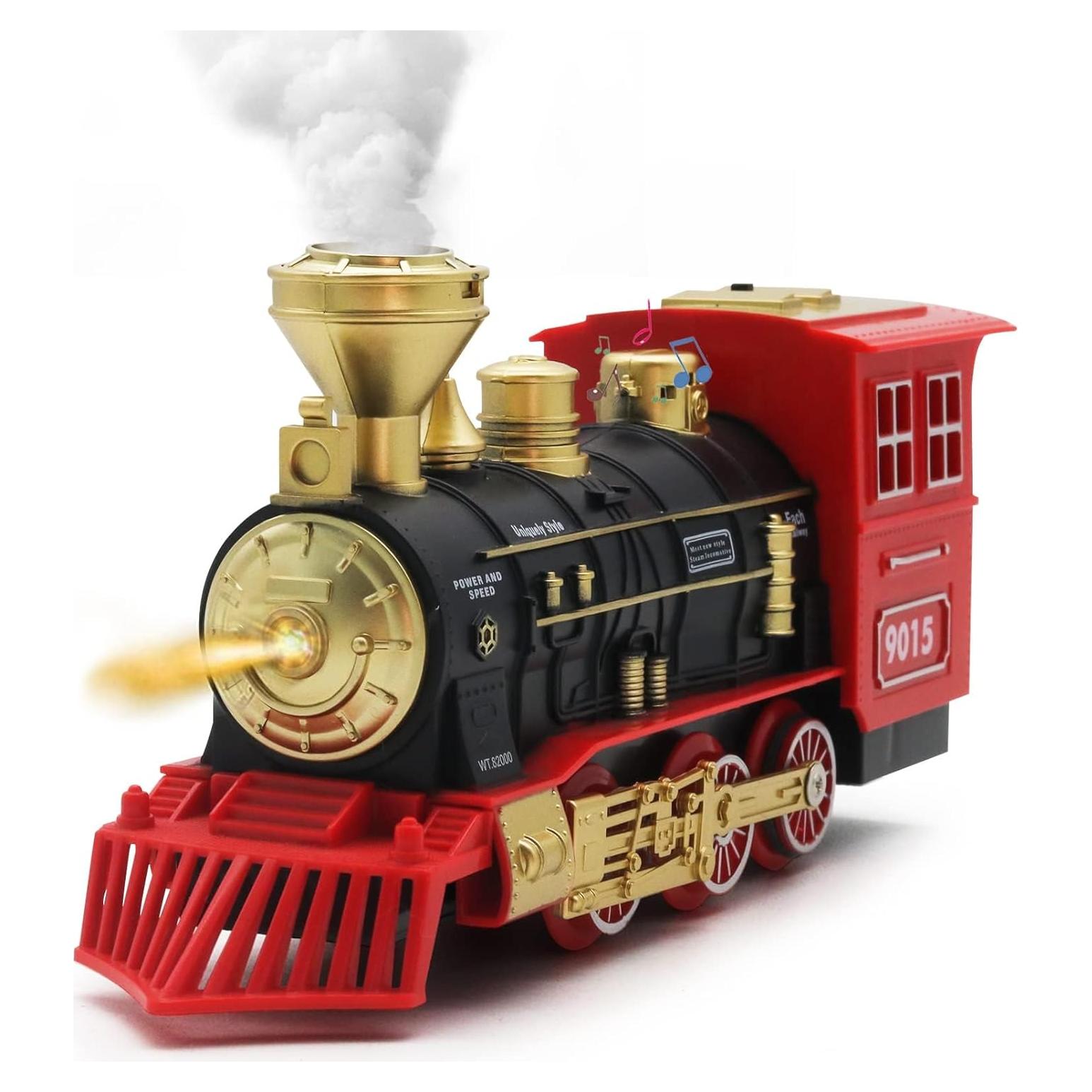 Tren de Juguete Hot Bee Locomotora de Vapor con Sonido