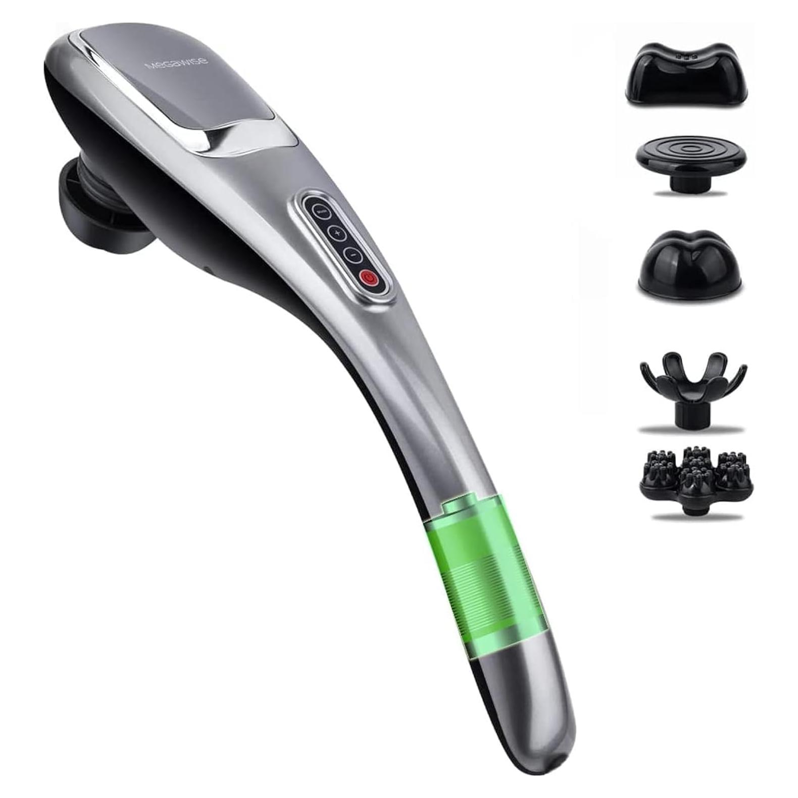 Masajeador Eléctrico de Mano MEGAWISE RD-A10 Inalámbrico