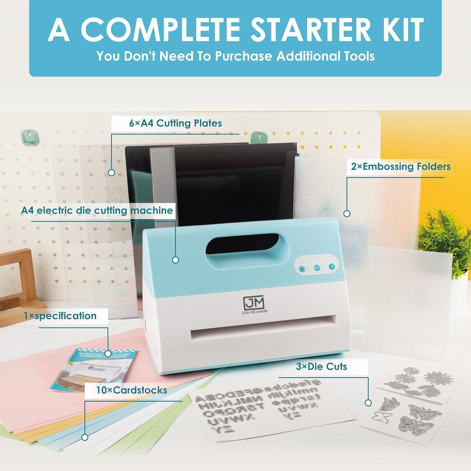 Máquina de Corte y Embossing A4 Joelver Maker Portátil