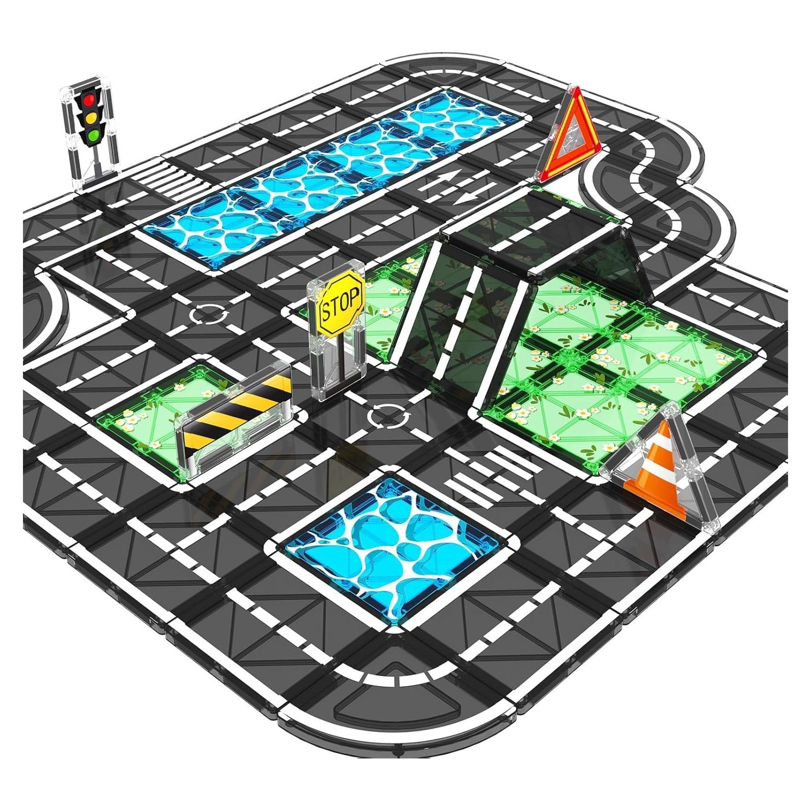 Set de Azulejos Magnéticos de Camino BigShu 35 Piezas