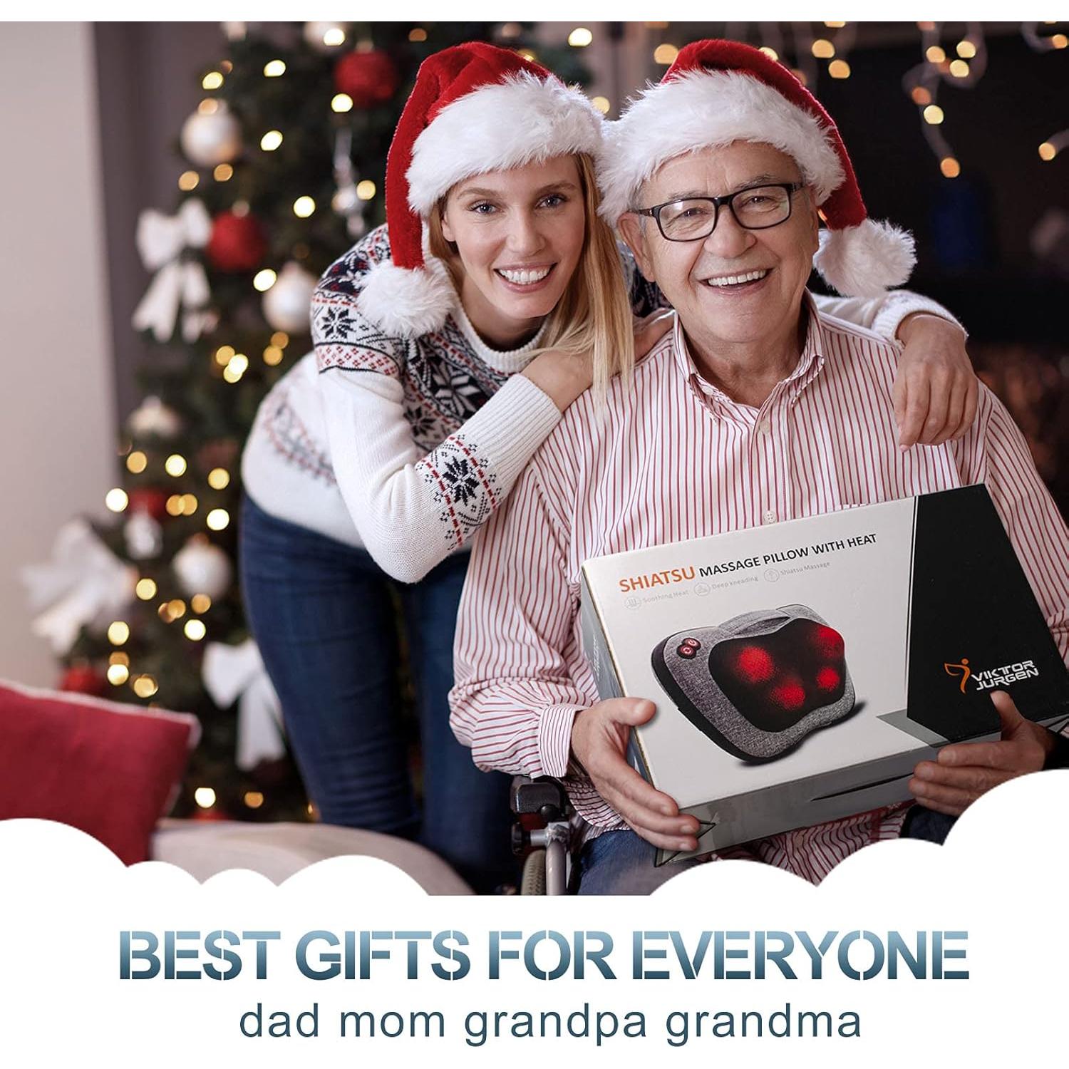 Masajeador de Espalda Shiatsu VIKTOR JURGEN 3D con Calor