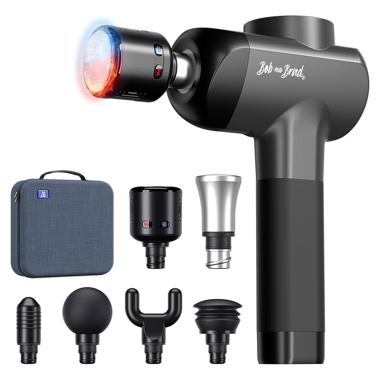 Pistola de Masaje BOB Y BRAD X6 Pro Max con Calor y Frío