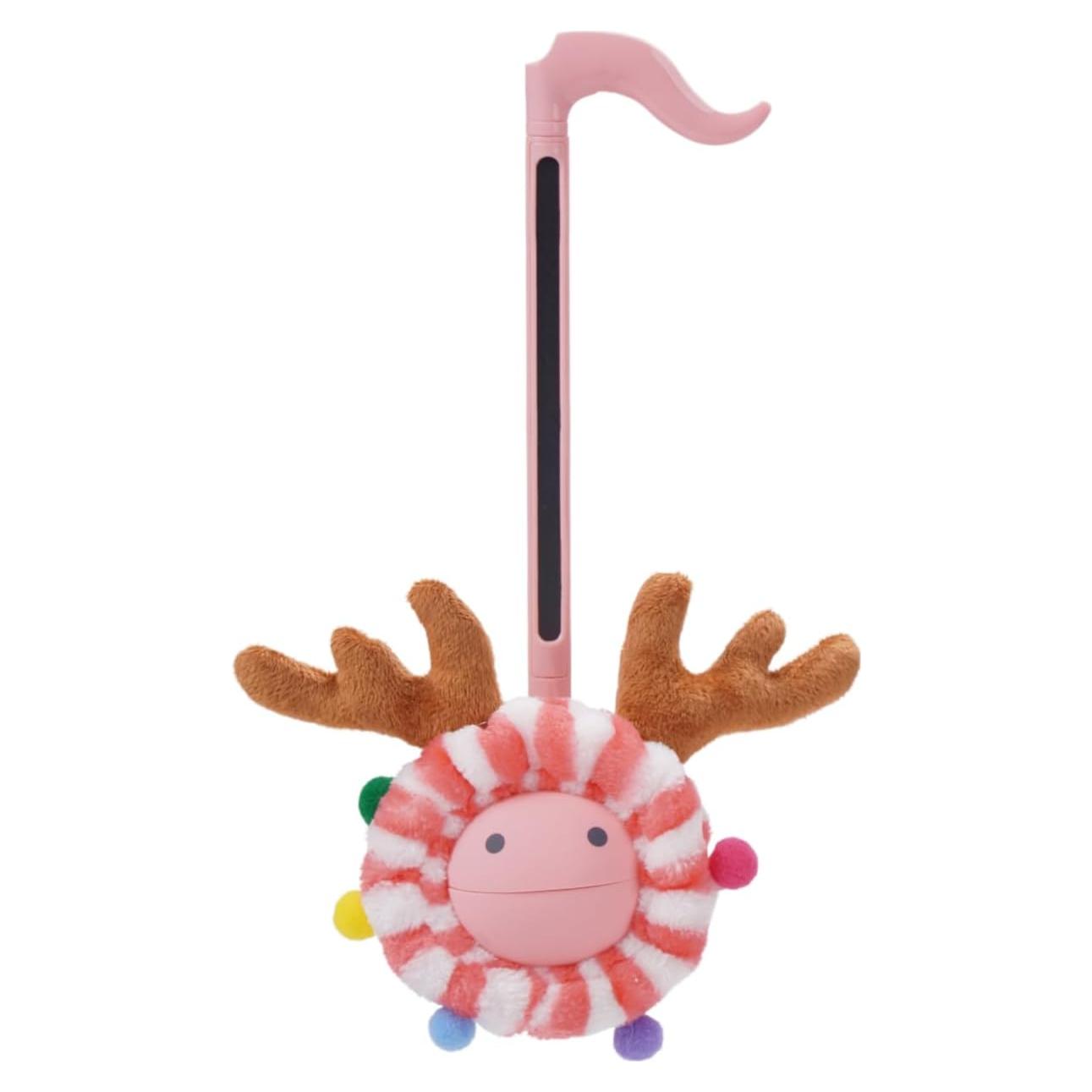 Capucha de Reno Navideño HOOKODI para Otamatone - Rojo y Marrón