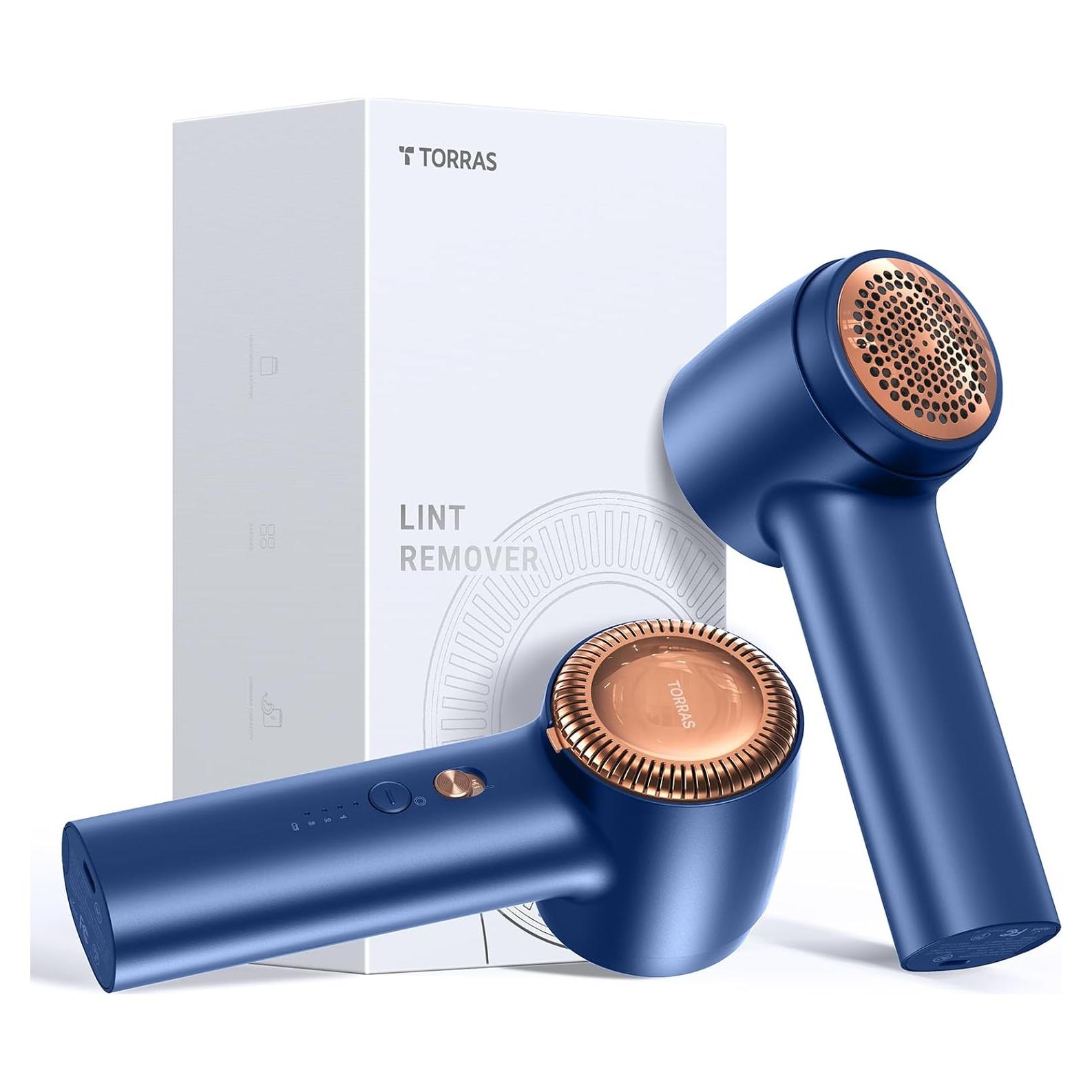 Quitapelusas Eléctrico TORRAS Neaty Recargable 3 Modos Azul