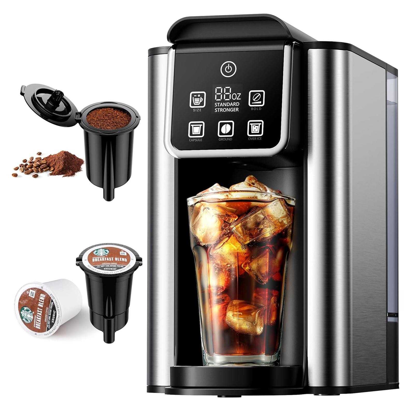 Cafetera KIDISLE KC101B para Café Caliente y Frío 2,01 kg