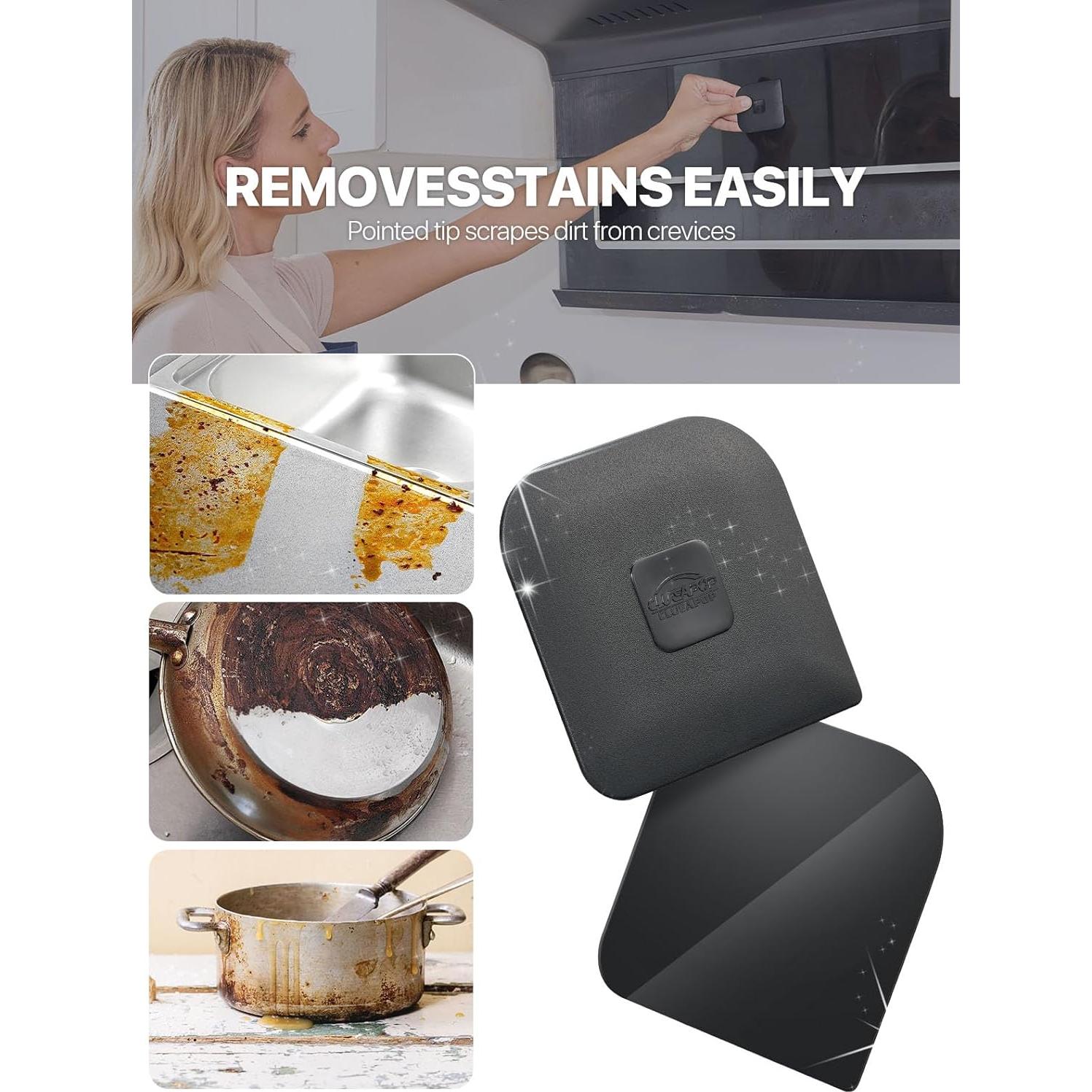 Raspador de Sartenes CLUEAPOP 5 Pcs Plástico Resistente