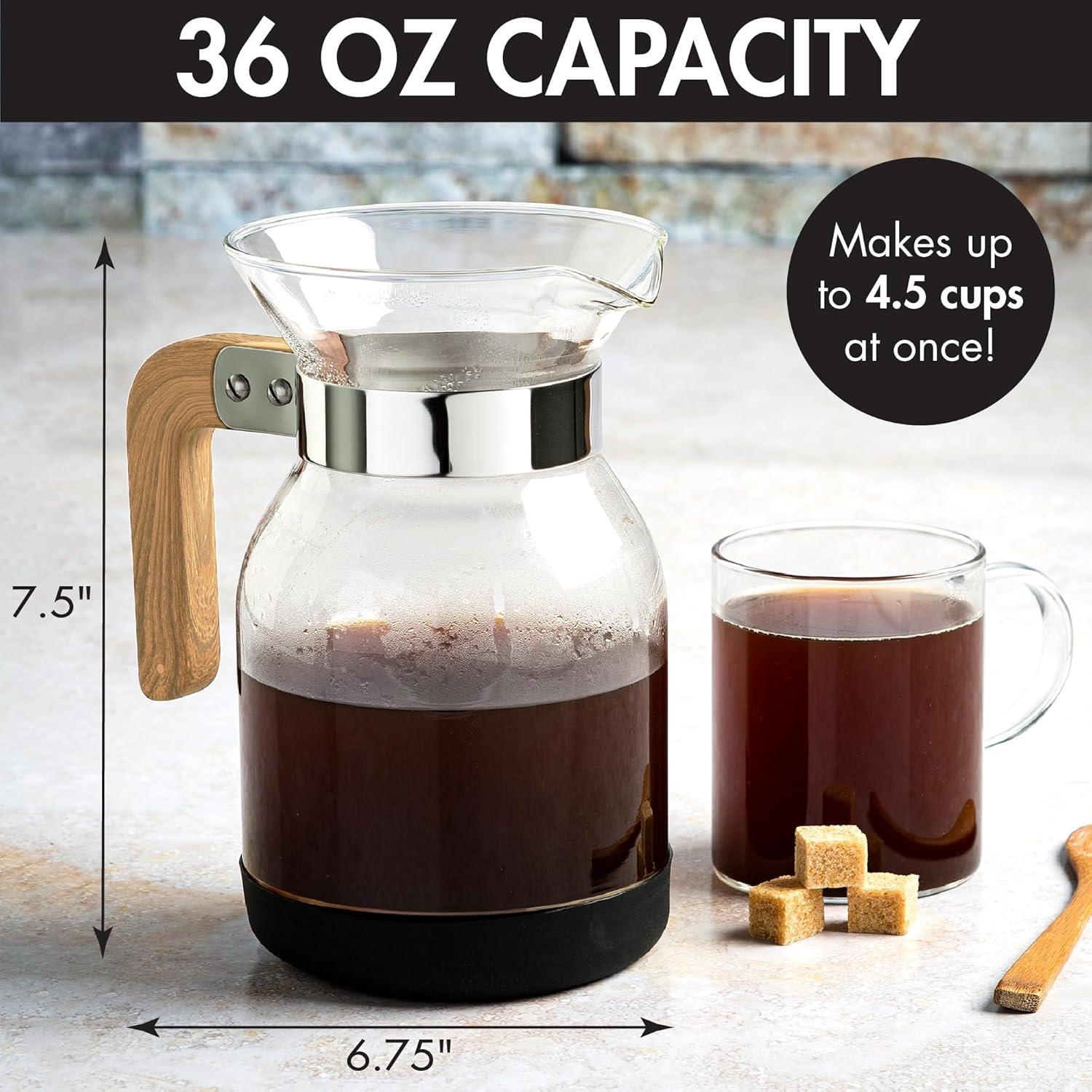 Juego de Café Primula Park 1.04L con Filtro Reutilizable