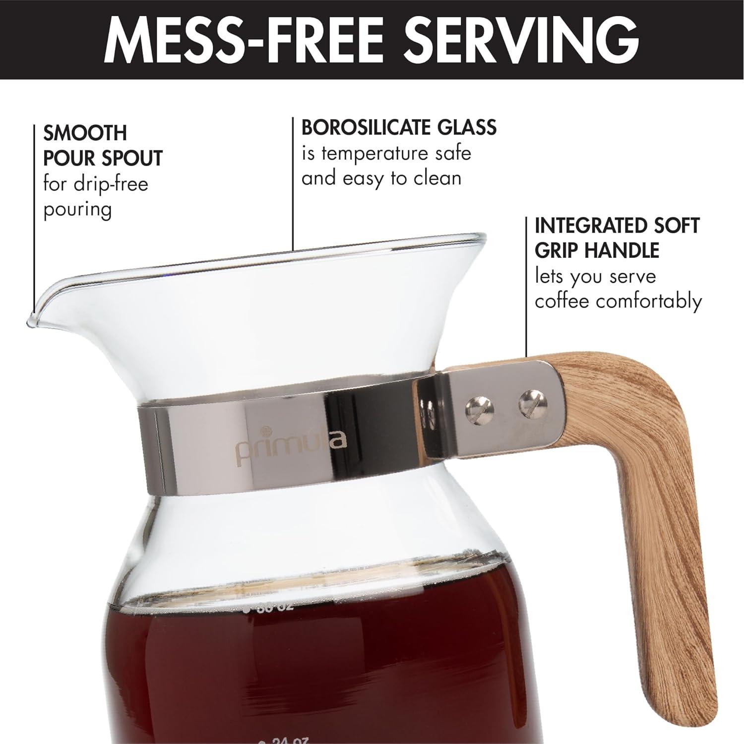 Juego de Café Primula Park 1.04L con Filtro Reutilizable