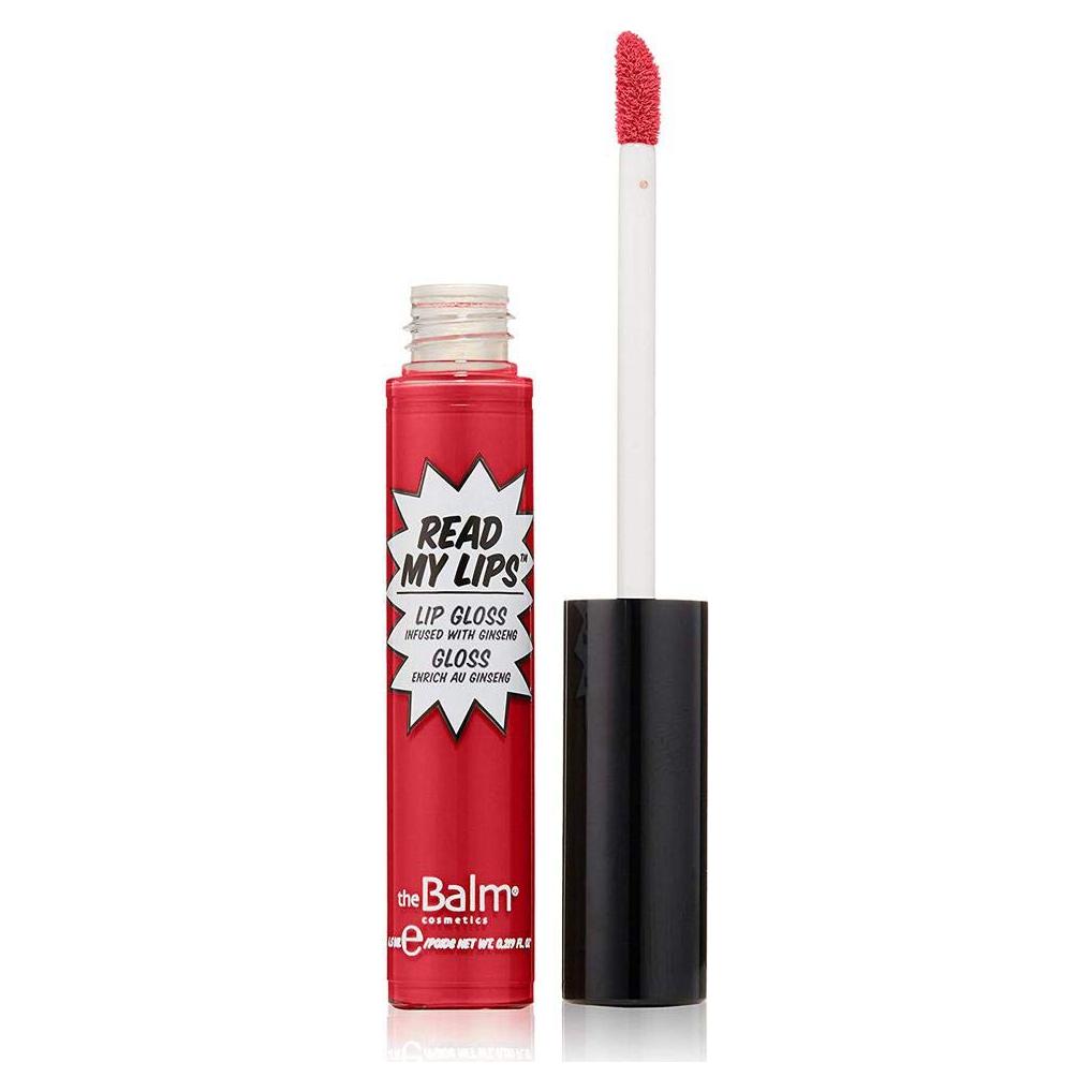 theBalm Read My Lips Lip Gloss, Hubba Hubba!, Highly-Pigmented, Ultra Moisturizing
