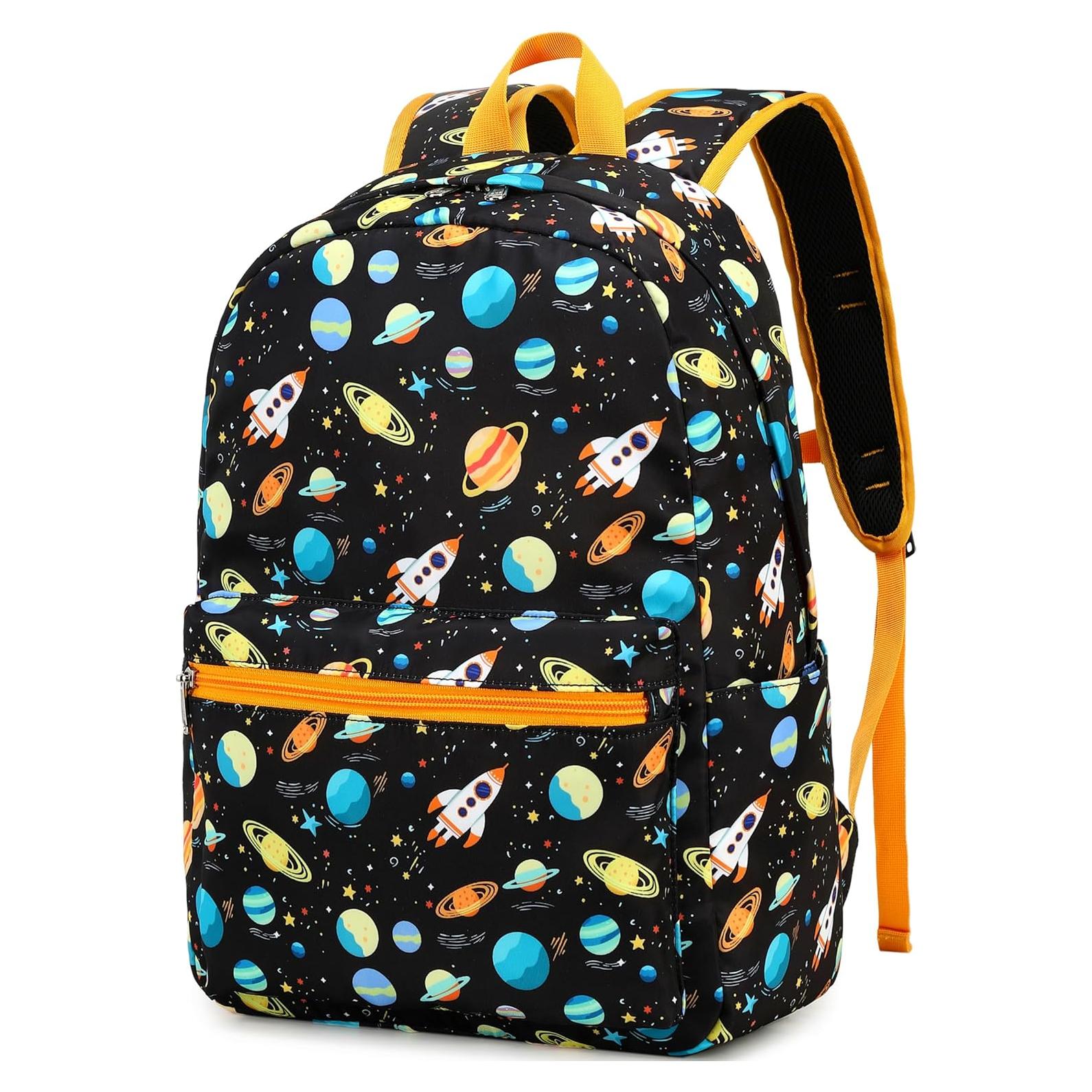 Mochila Escolar CAMTOP Niños Preescolar 39x11x26cm Cohete