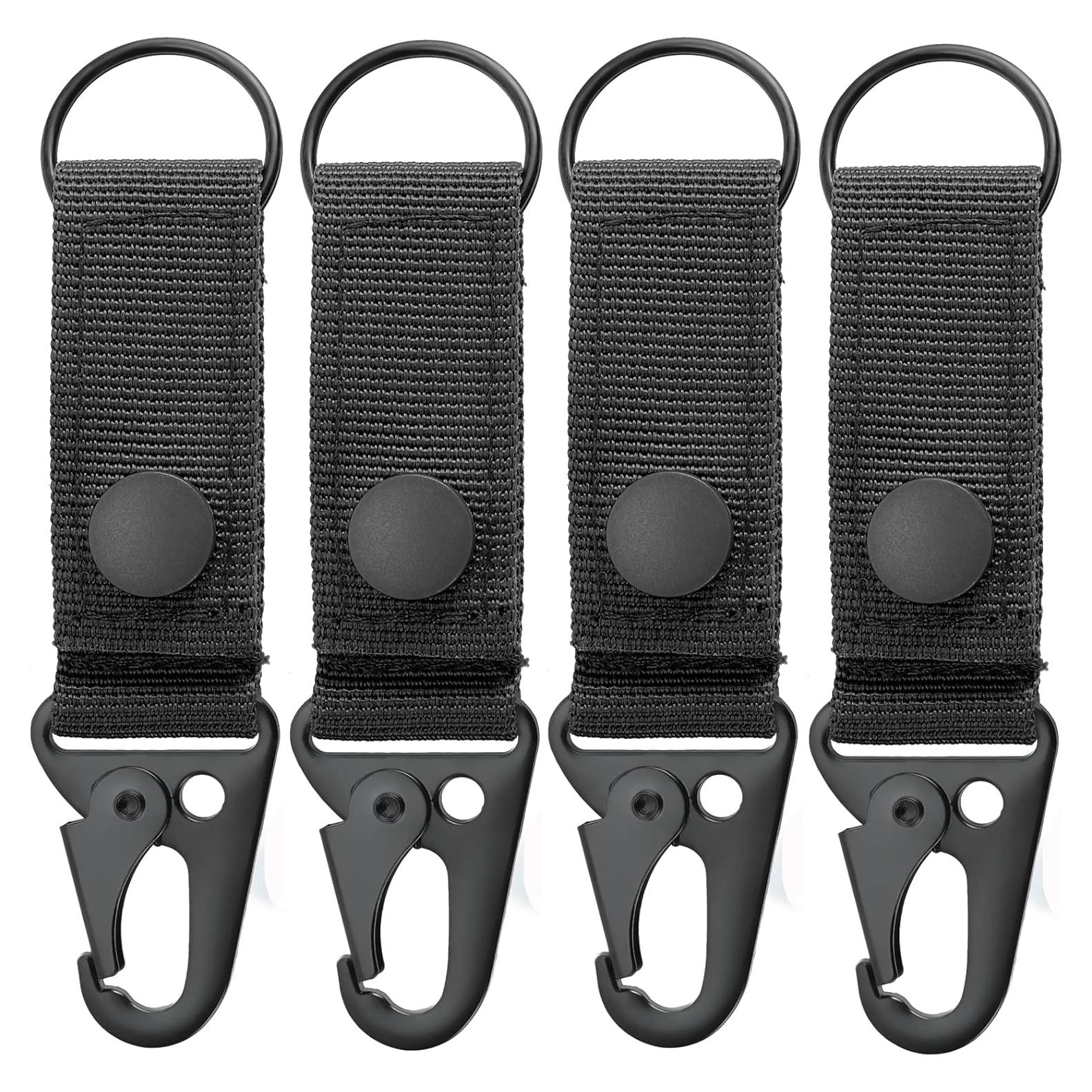 Anillo de Llave Molle FRTKK Cinturón Nylon 4 Piezas